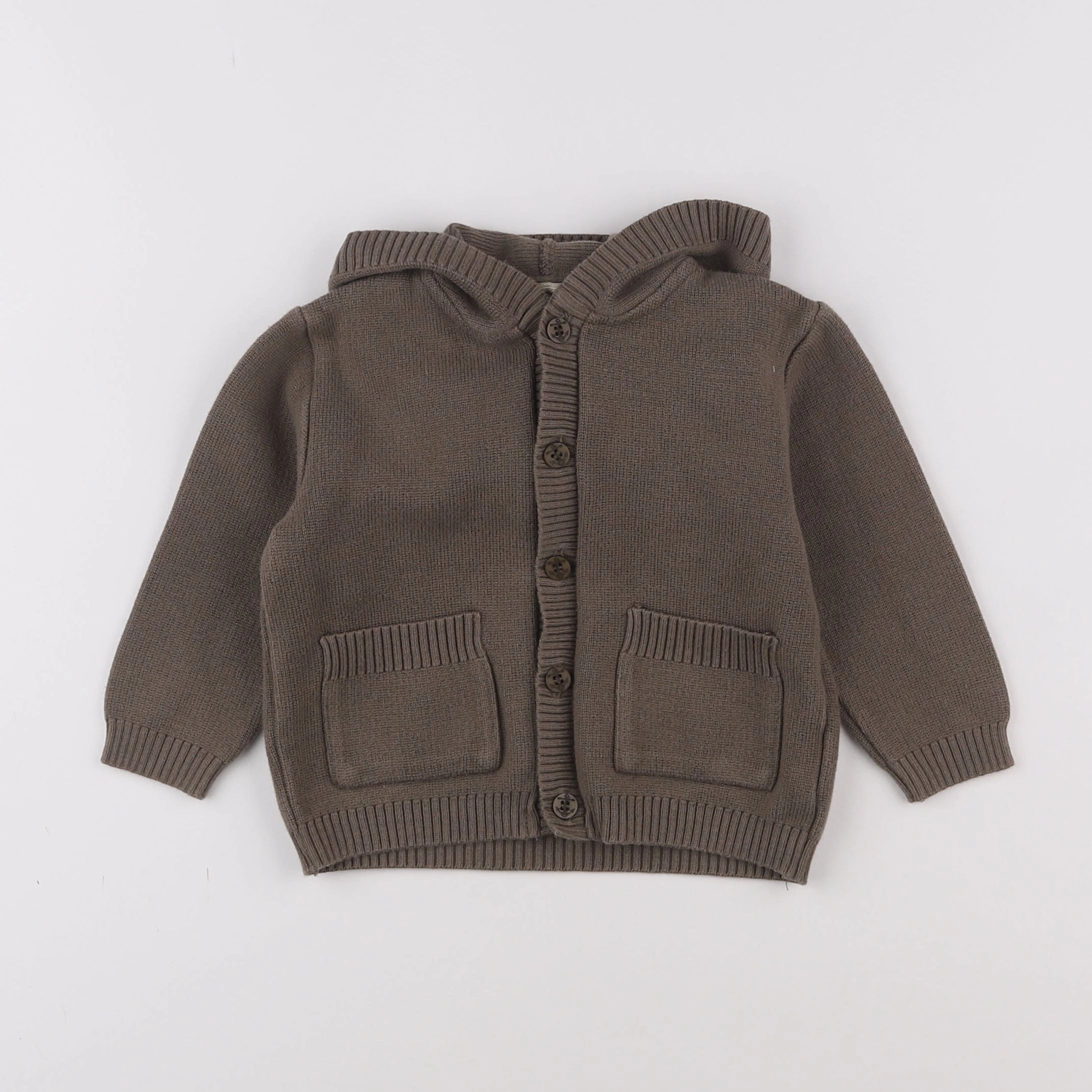 Armor Lux - gilet marron - 2 ans