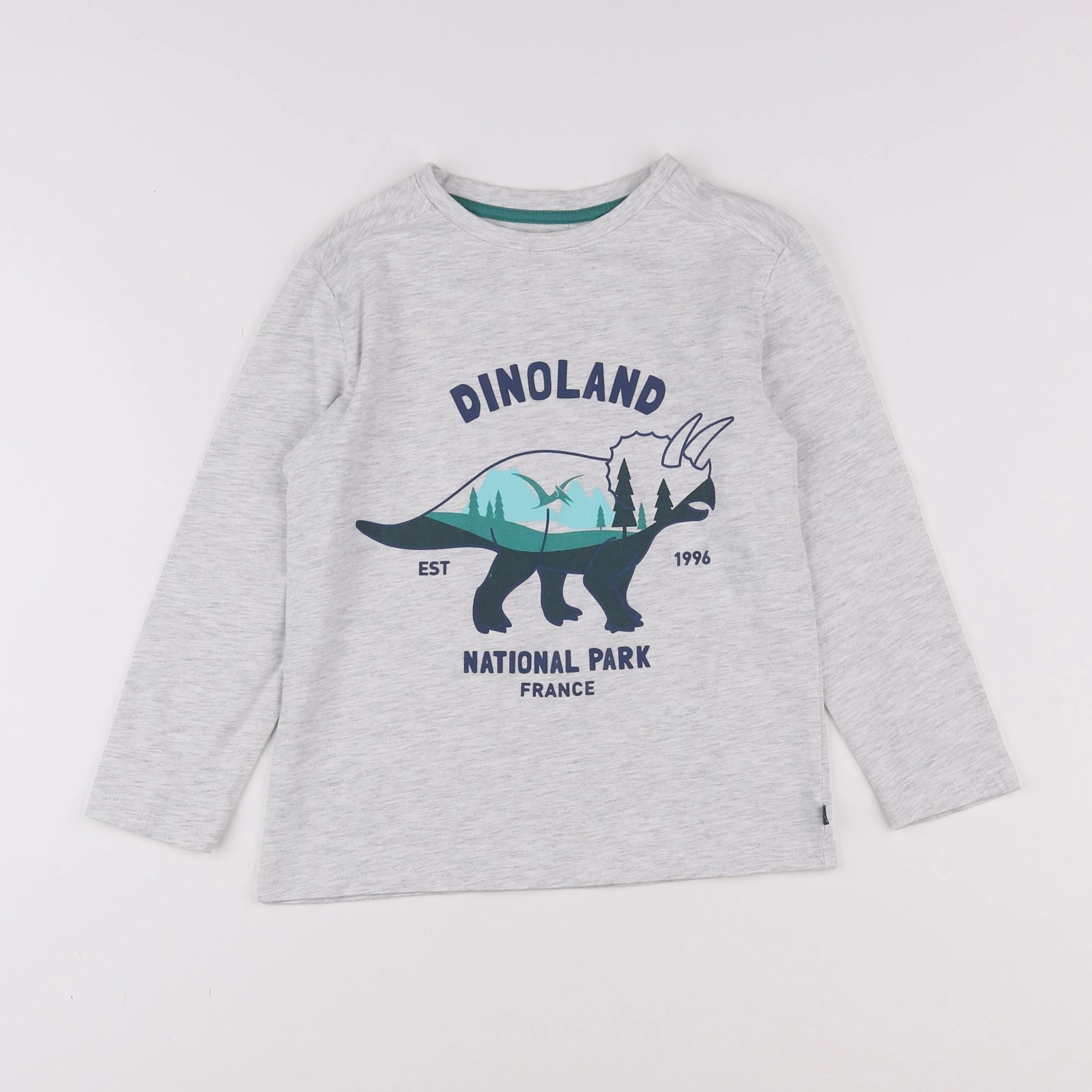 Okaidi - tee-shirt gris - 6 ans