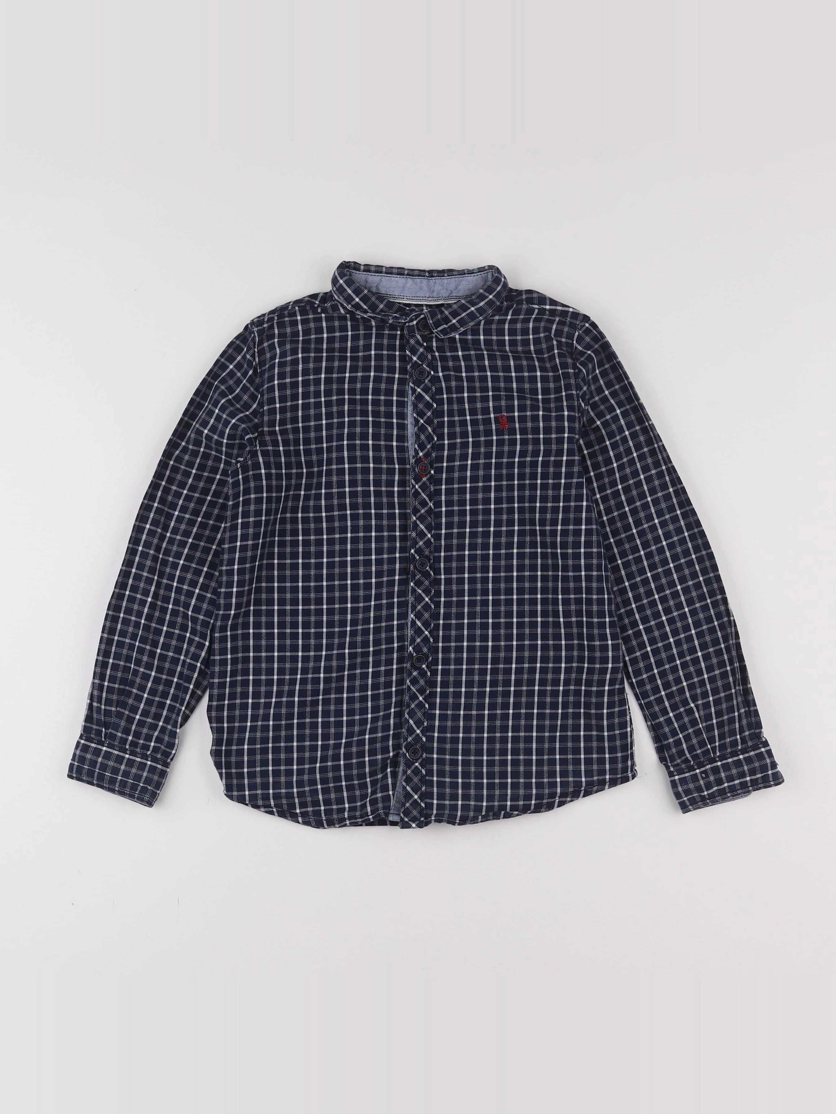 Okaidi - chemise bleu - 6 ans