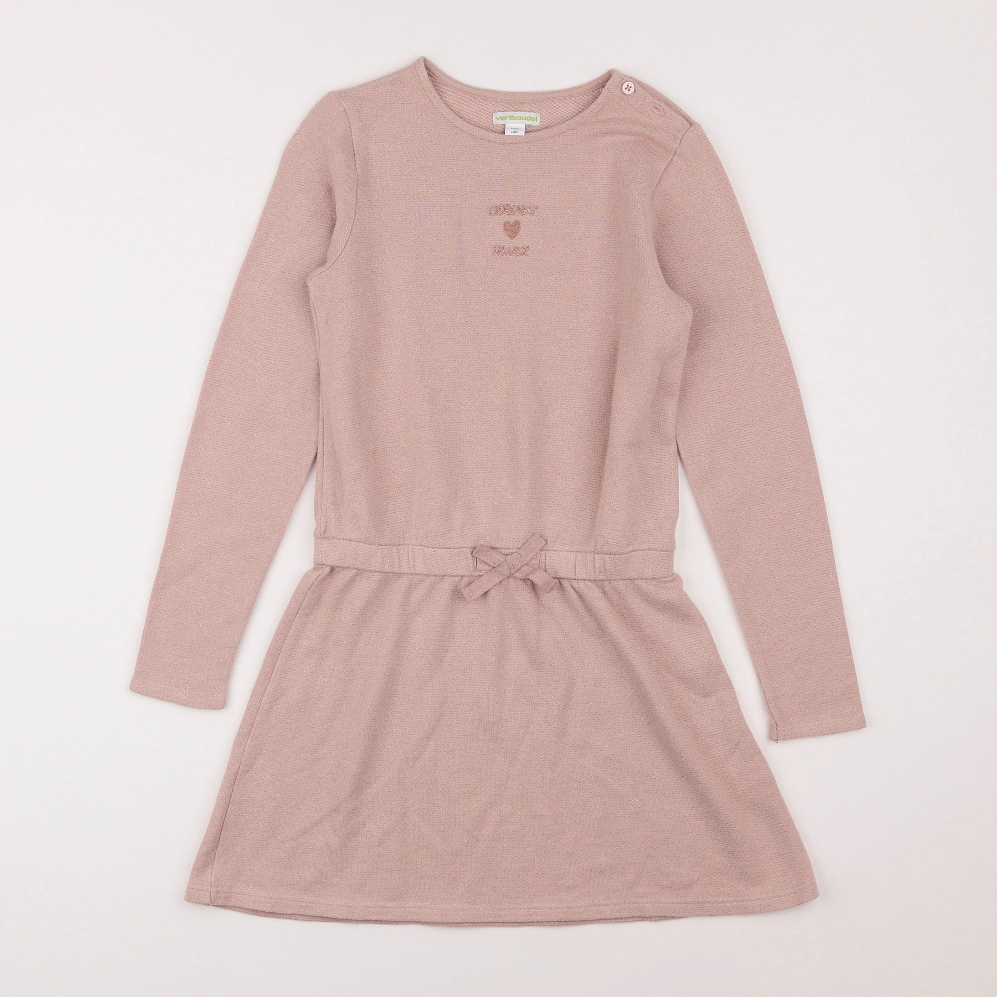 Vertbaudet - robe rose - 9 ans
