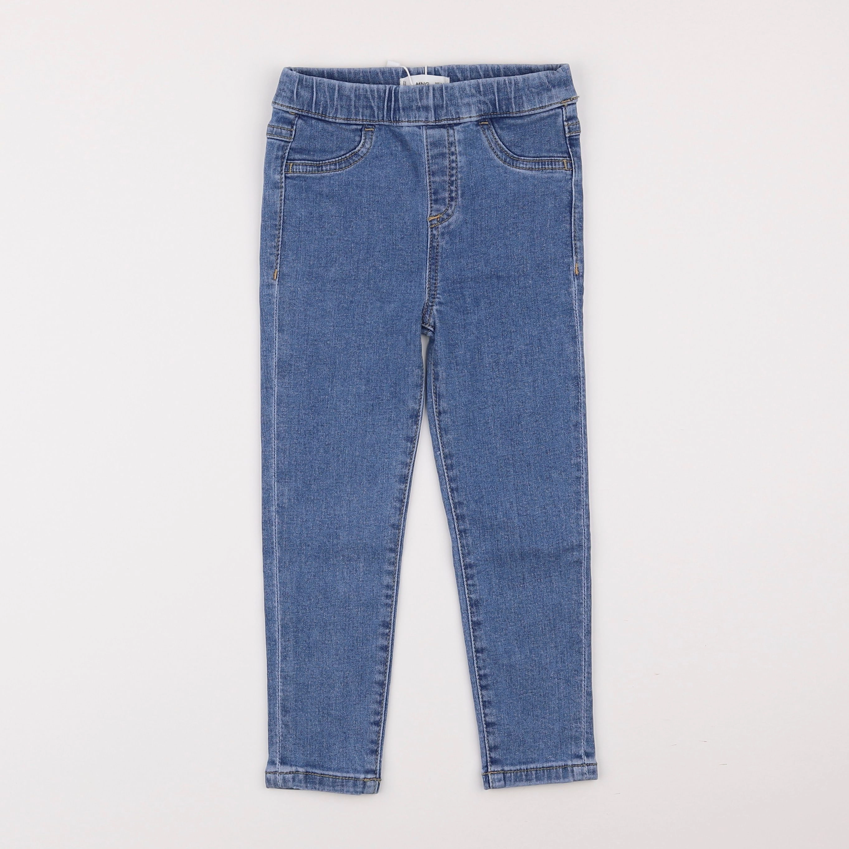 Mango - jegging bleu - 3/4 ans