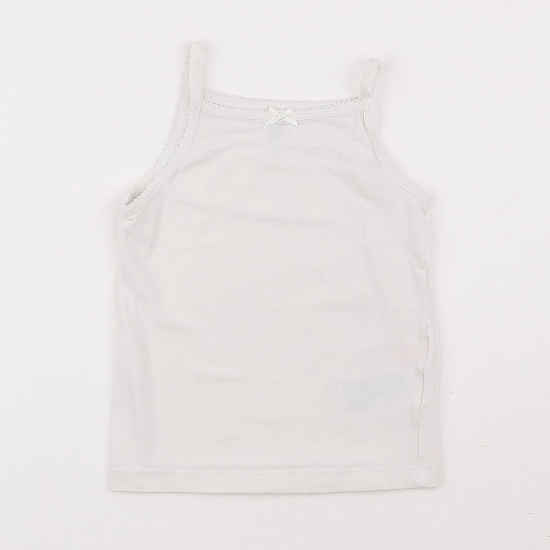 H&M - maillot de corps blanc - 2/4 ans