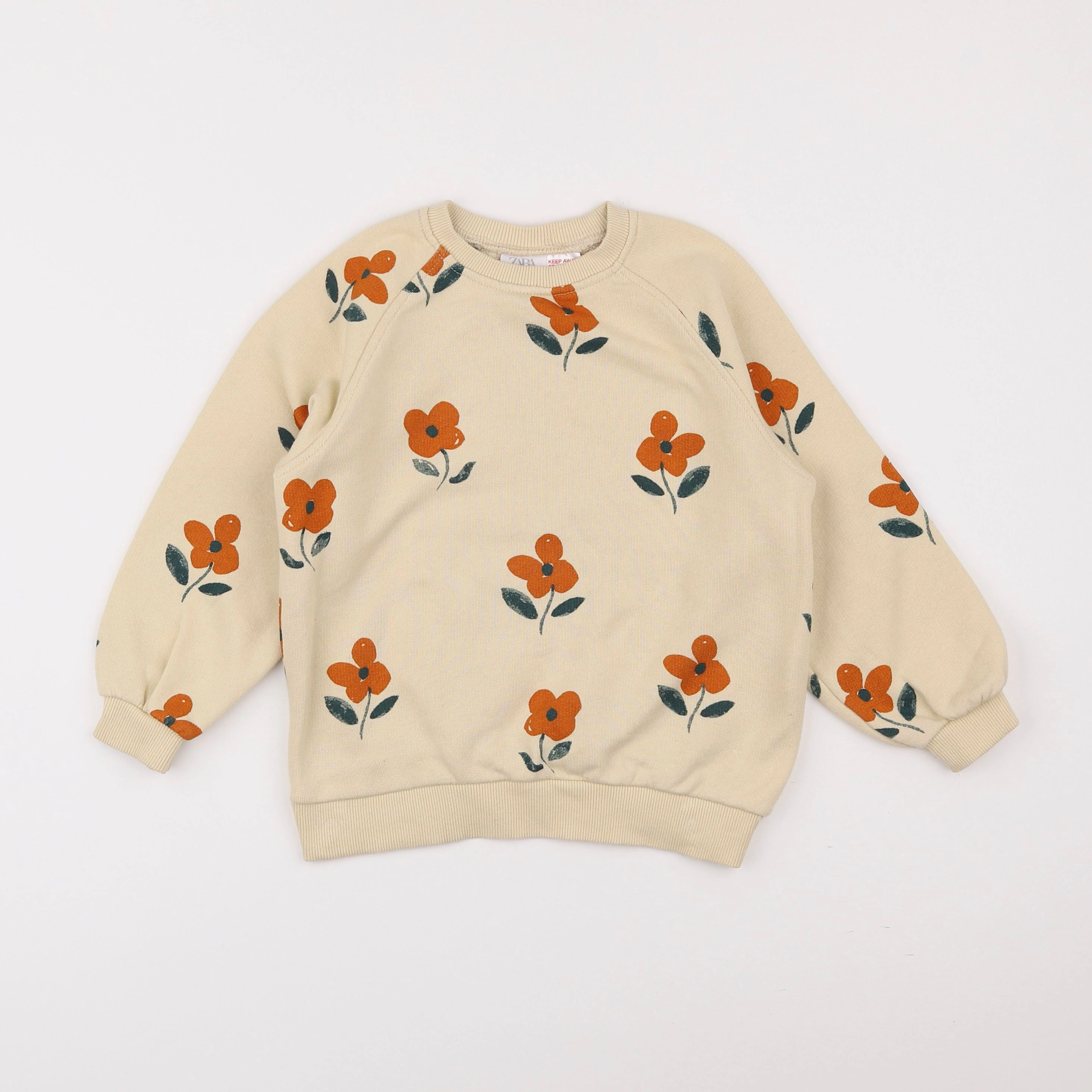 Zara - sweat beige - 5 ans