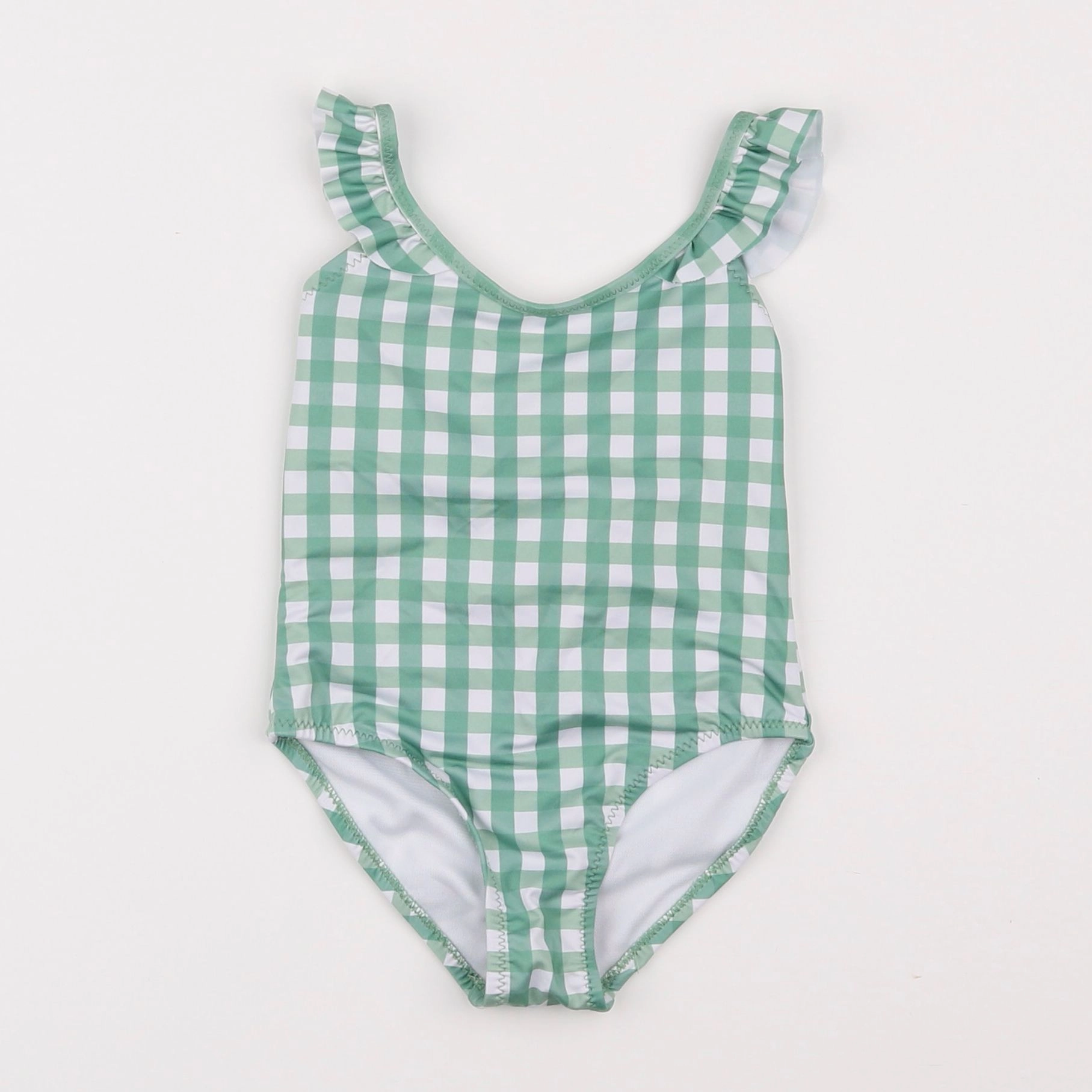 Zara - maillot de bain vert - 2/3 ans