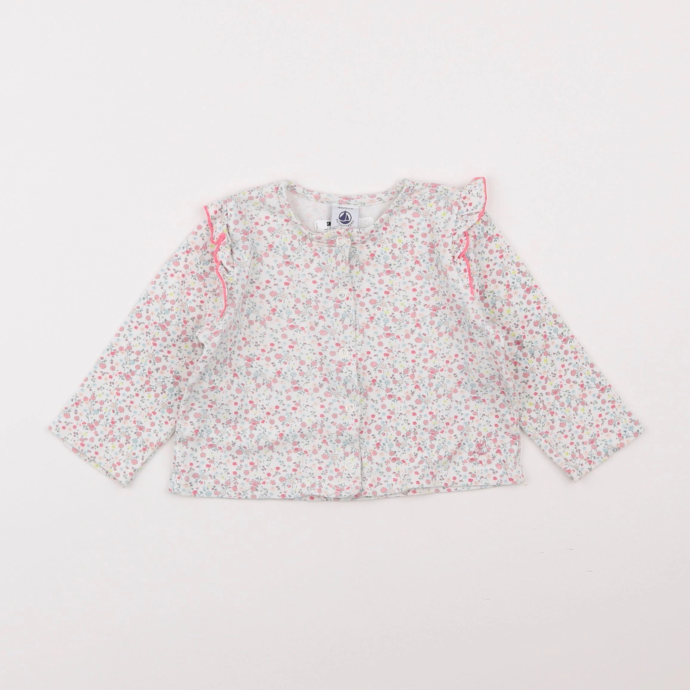 Petit Bateau - tee-shirt multicolore - 18 mois