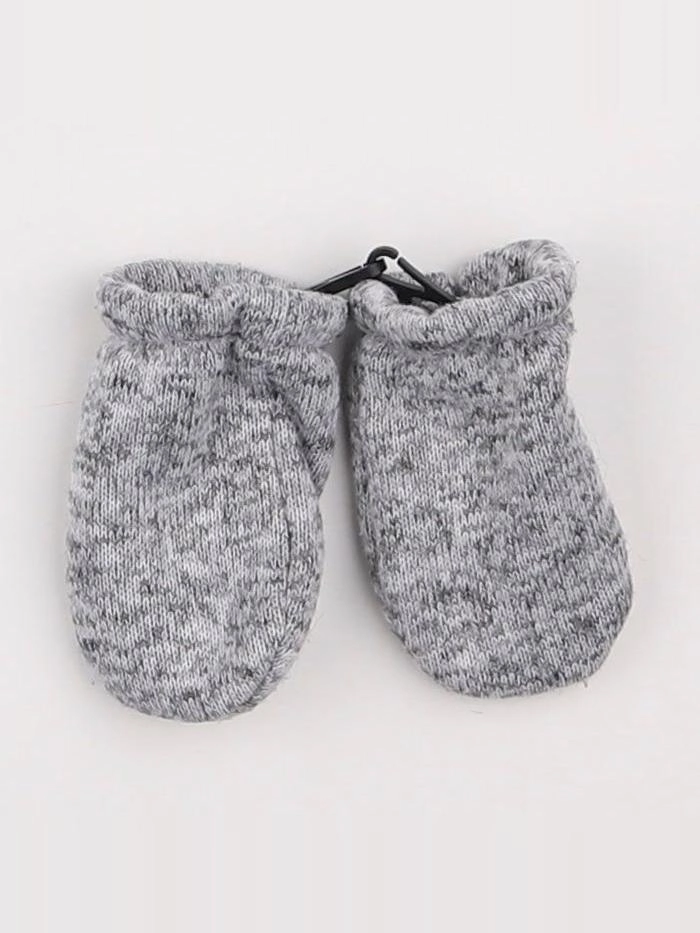 Vertbaudet - moufles gris - 12/18 mois