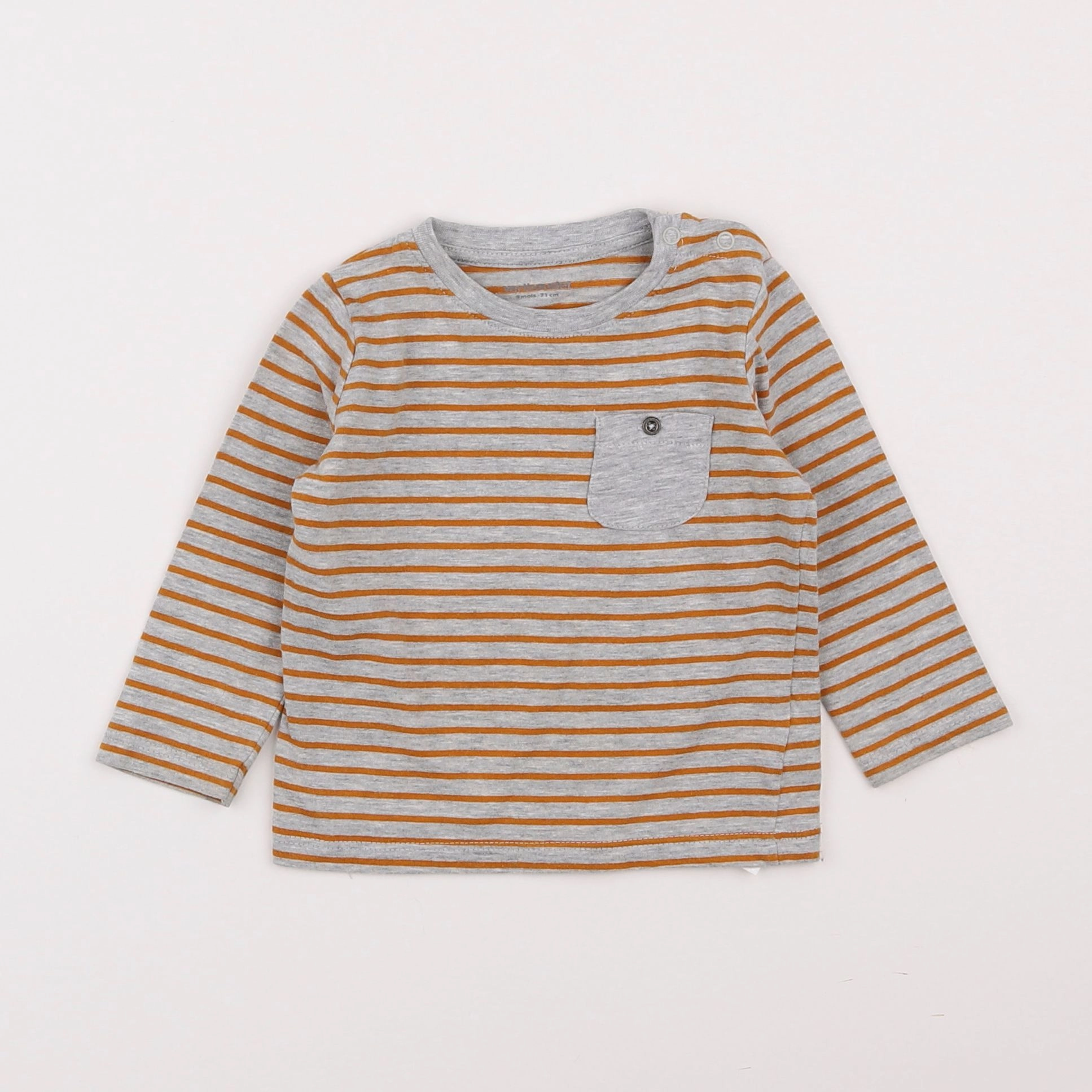 Vertbaudet - tee-shirt multicolore - 9 mois