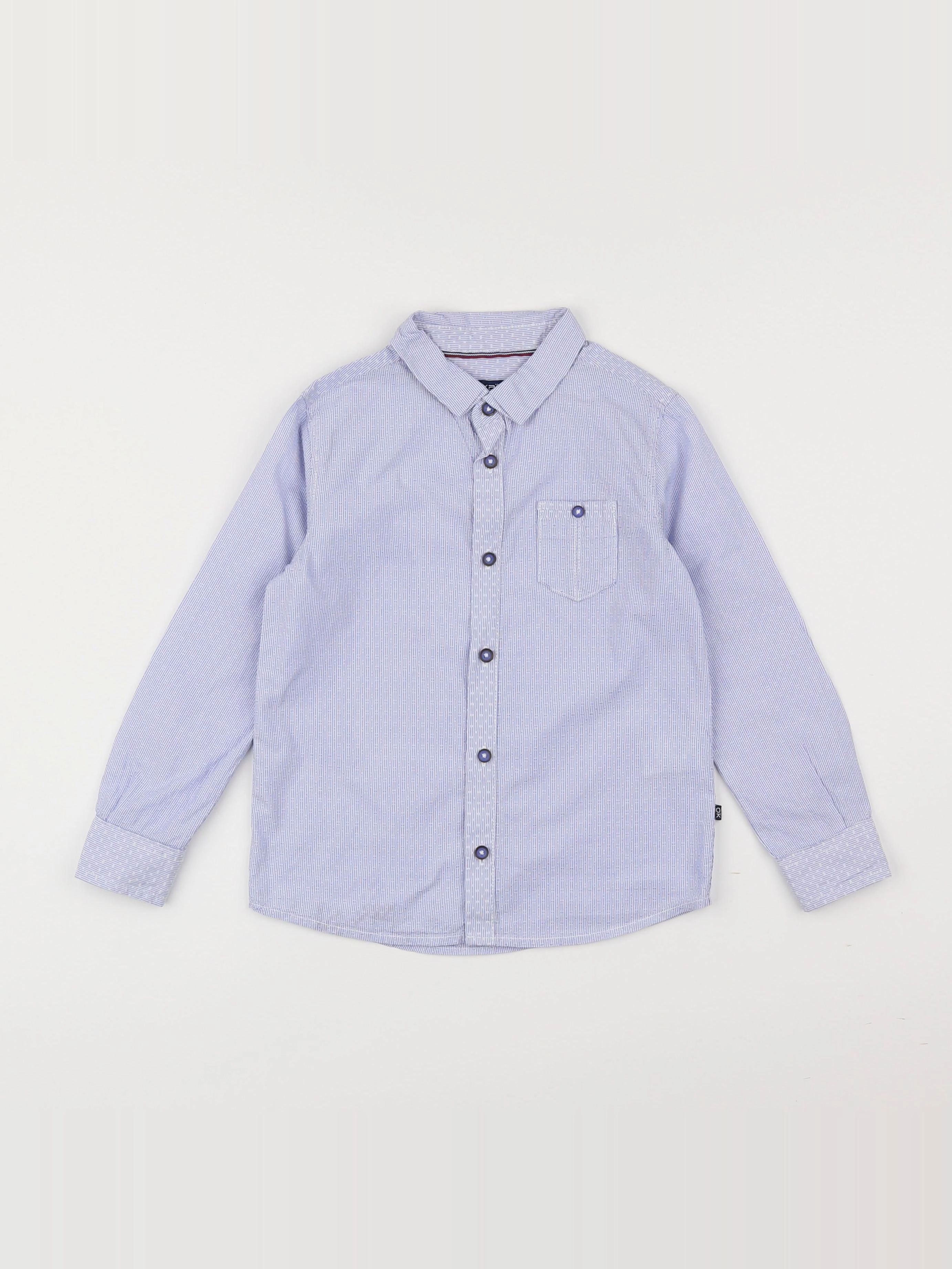 Okaidi - chemise bleu - 4 ans