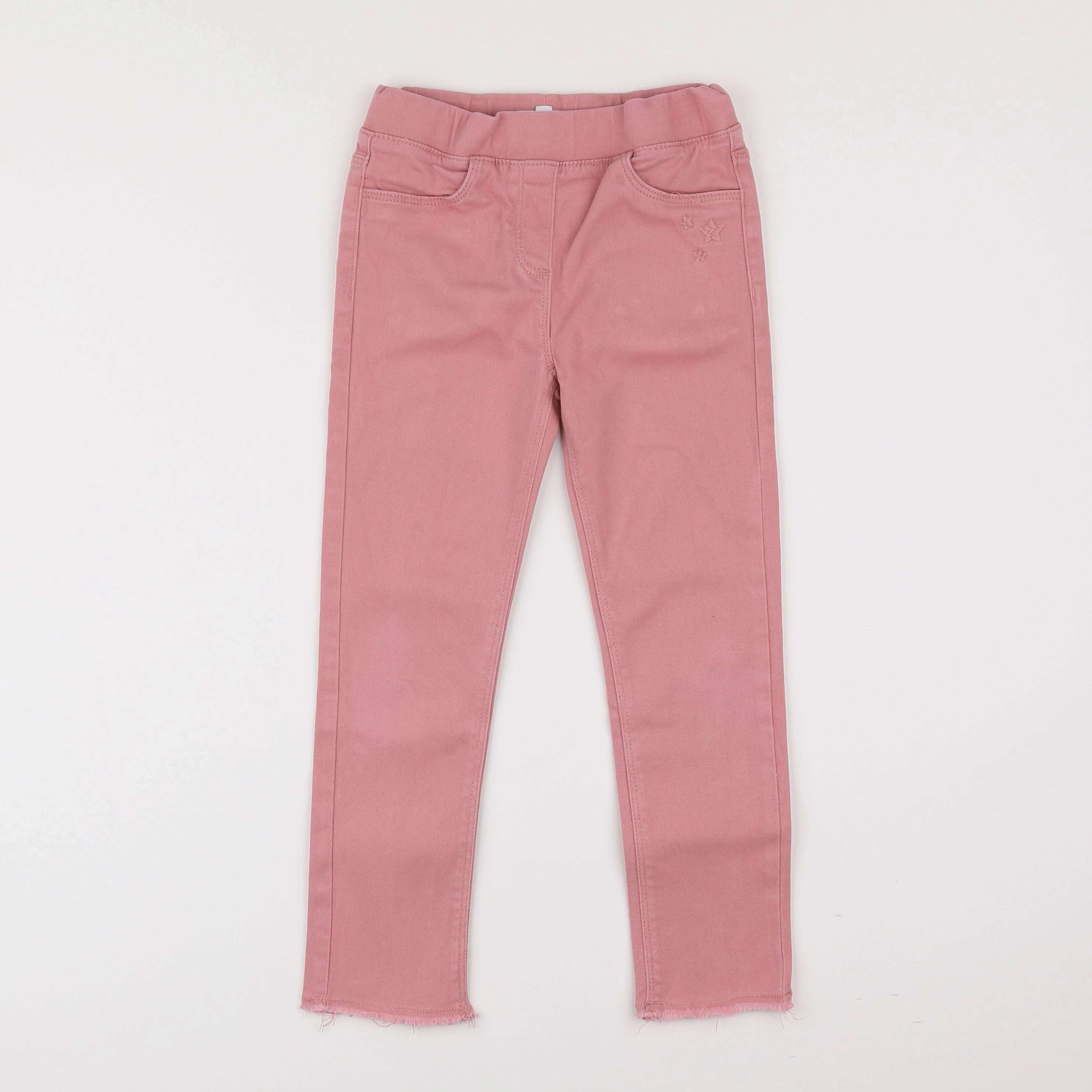 Vertbaudet - jegging rose - 6 ans