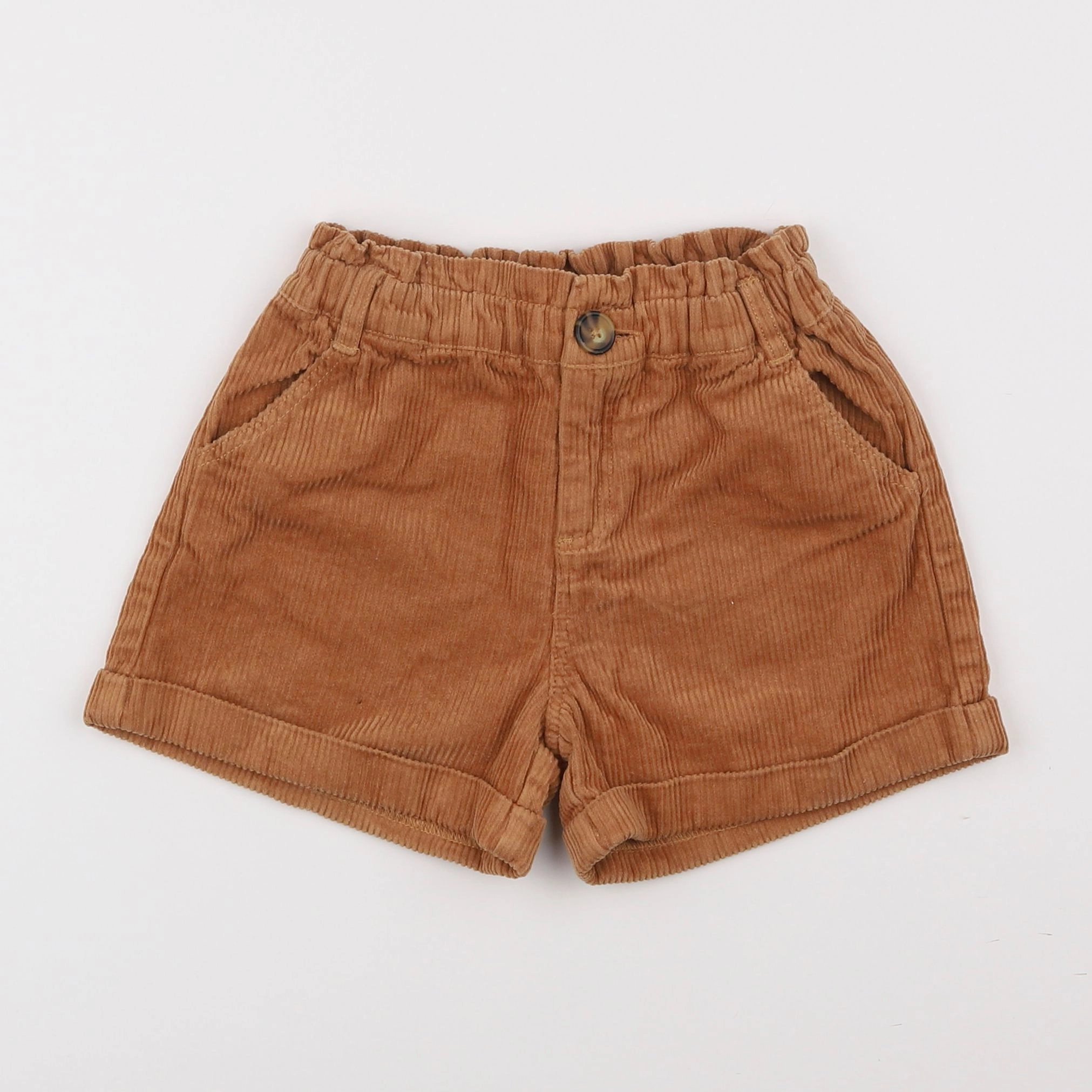 Vertbaudet - short marron - 5 ans