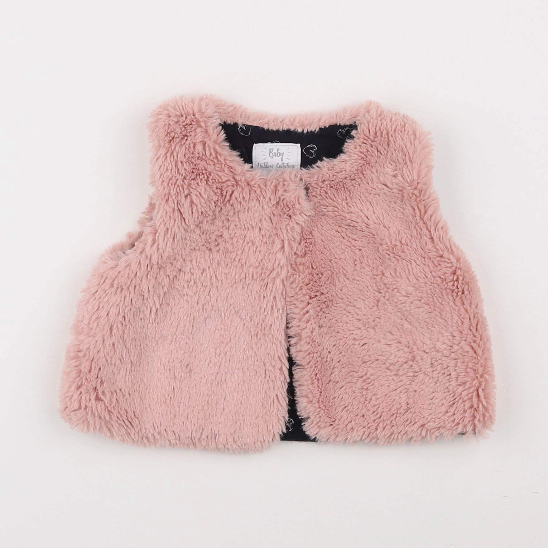 Vertbaudet - gilet rose - 18 mois