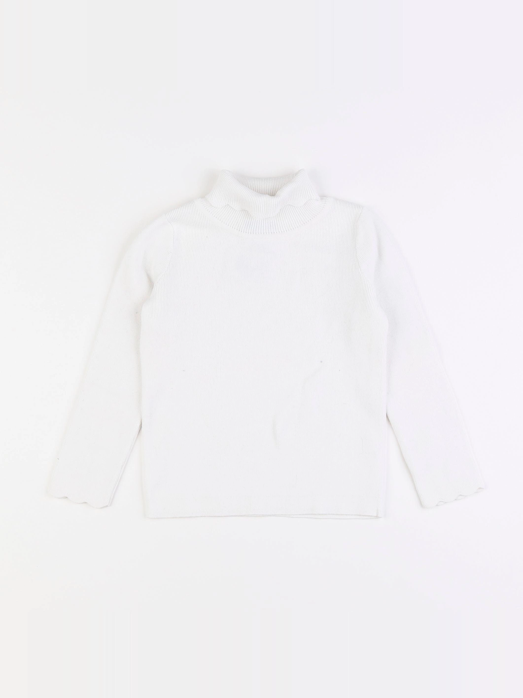 Jacadi - pull blanc - 3 ans