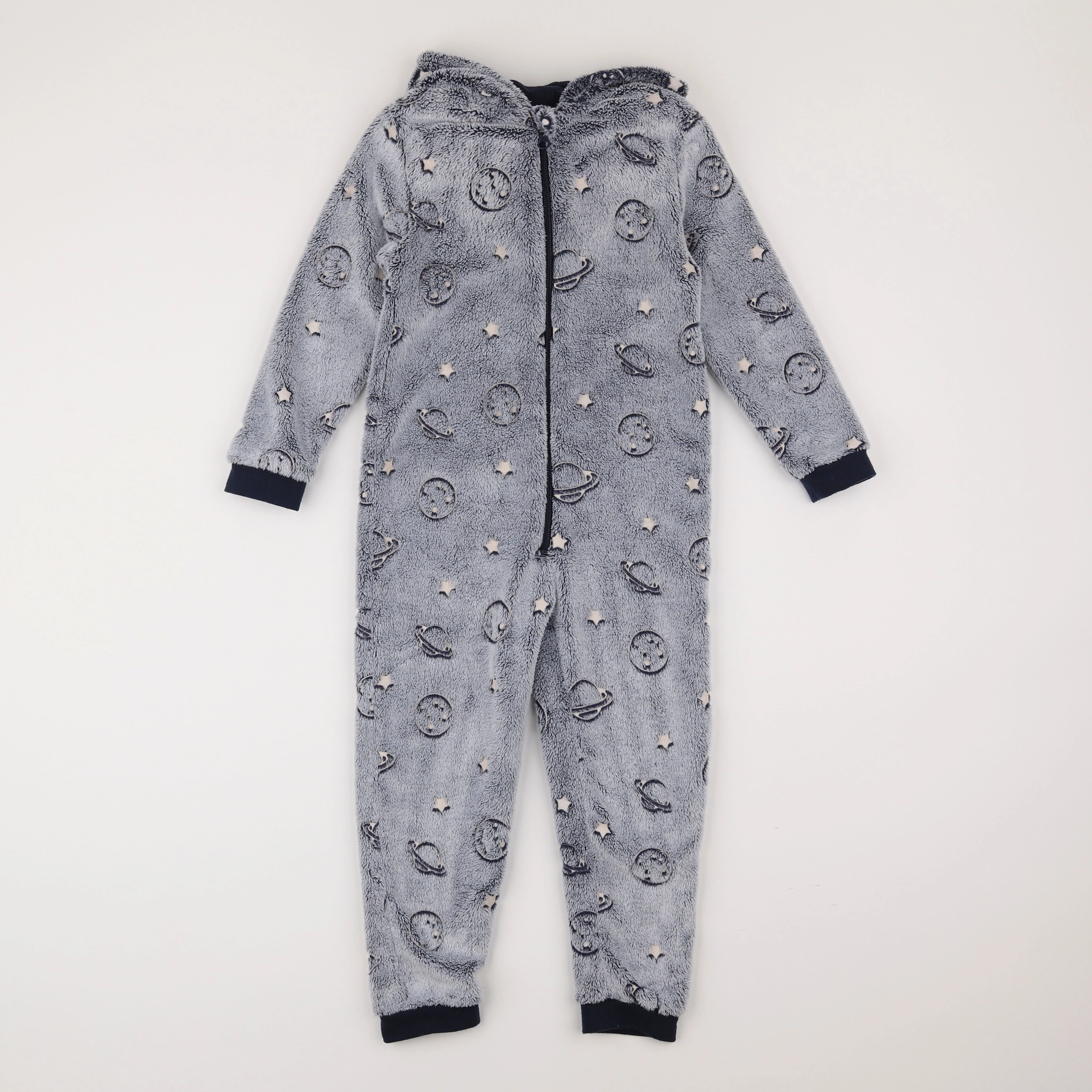 Vertbaudet - sur-pyjama gris - 6 ans