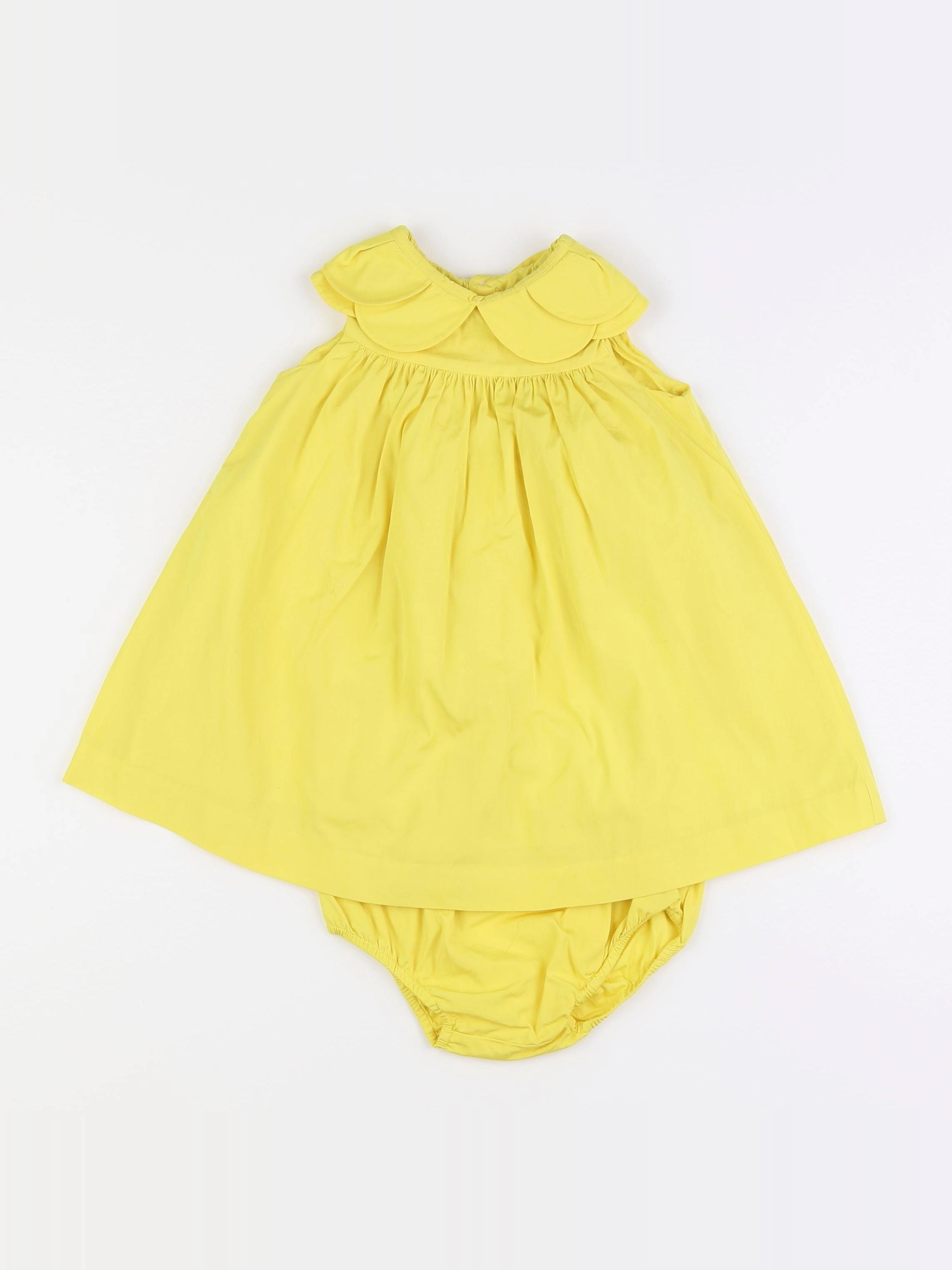Jacadi - robe jaune - 18 mois