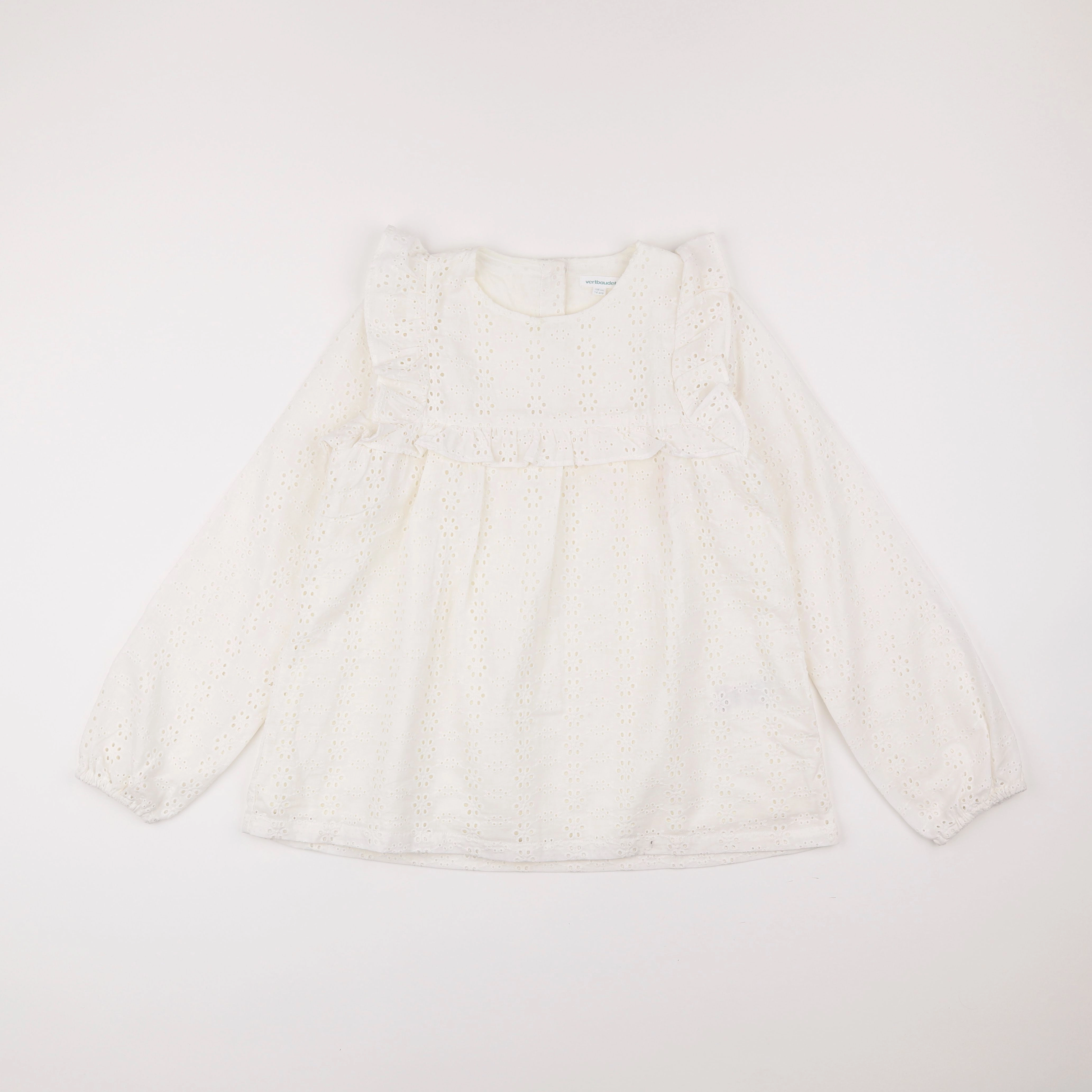 Vertbaudet - blouse blanc - 14 ans