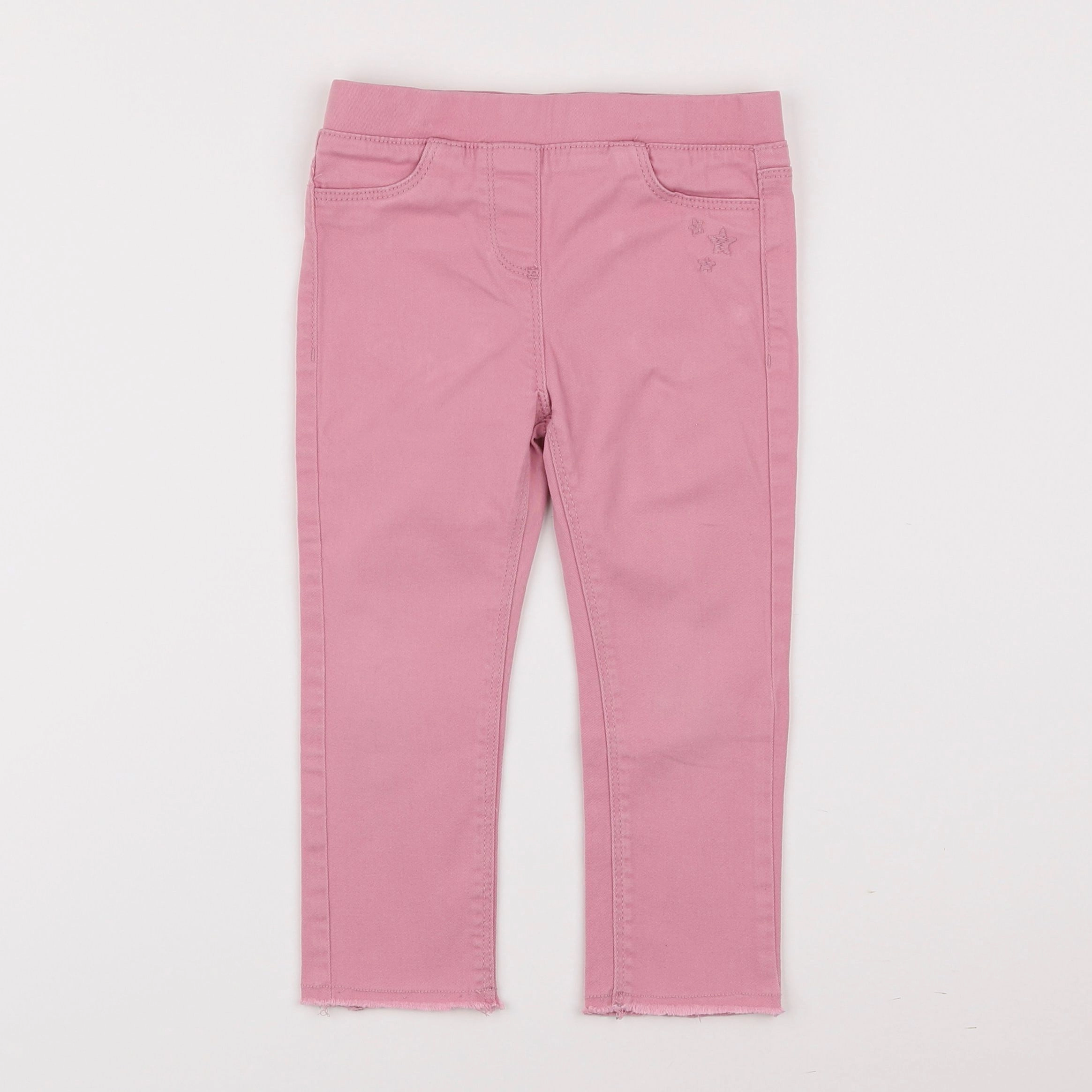 Vertbaudet - jegging rose - 3 ans