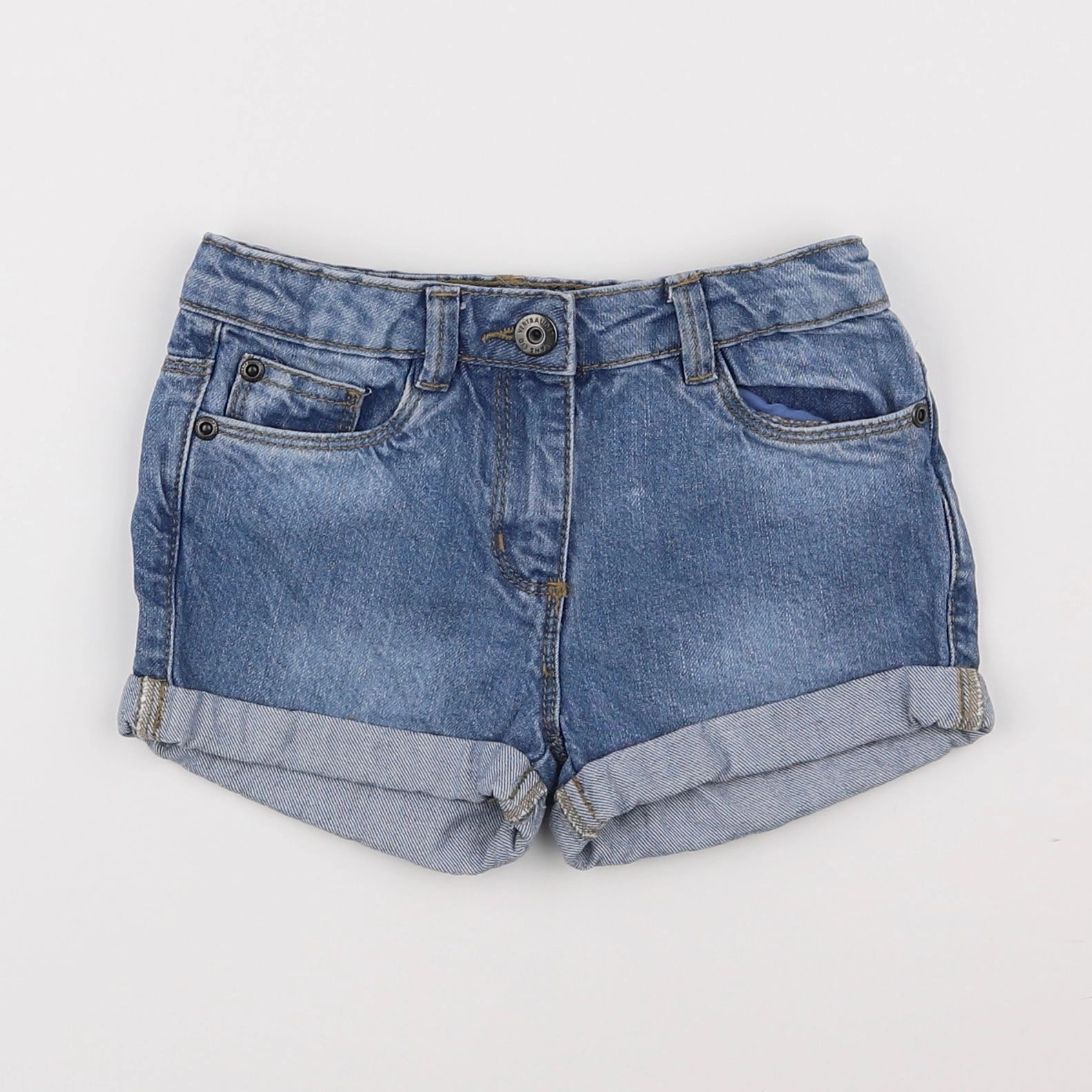 Vertbaudet - short bleu - 4 ans