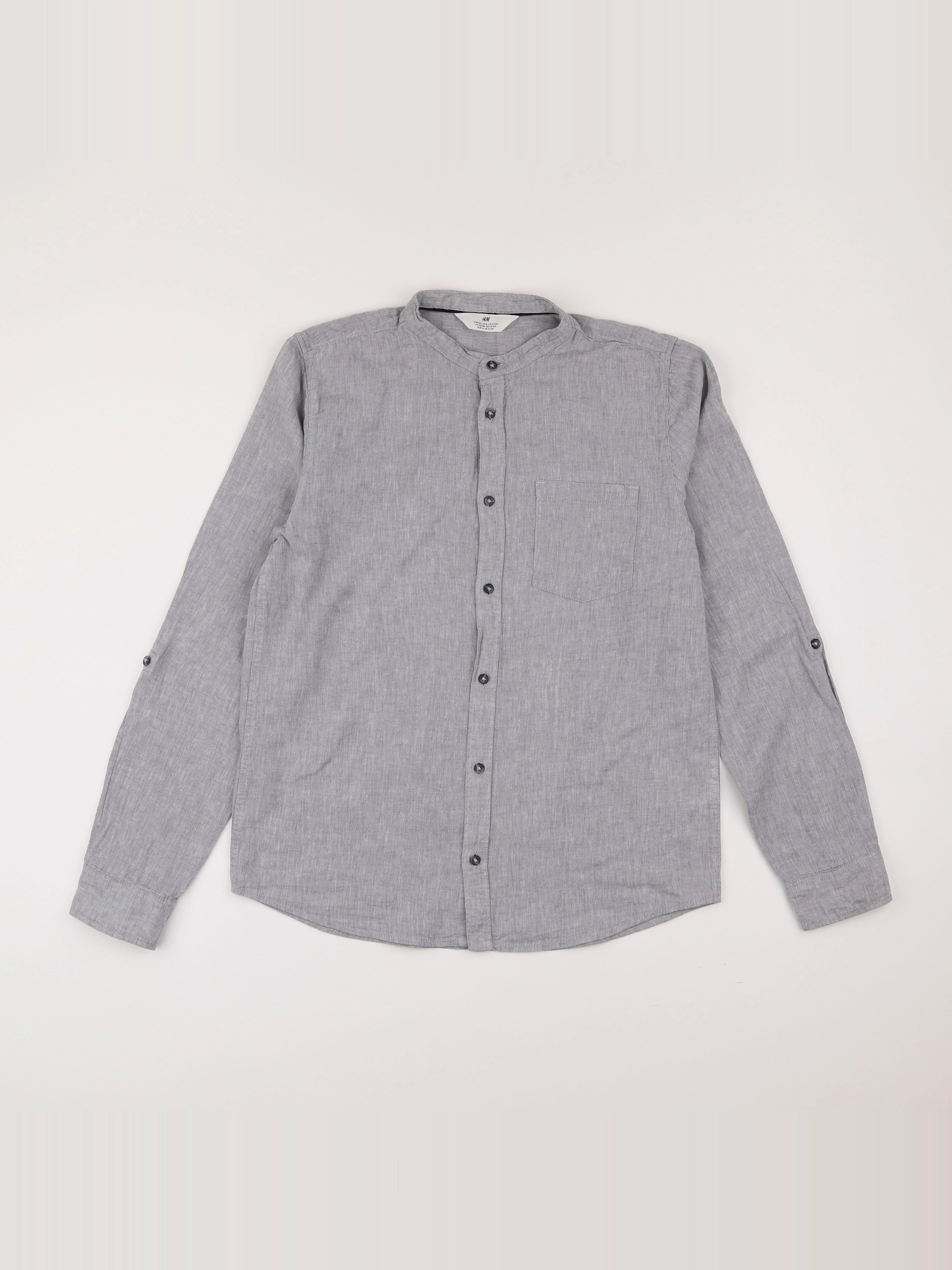H&M - chemise bleu - 13/14 ans