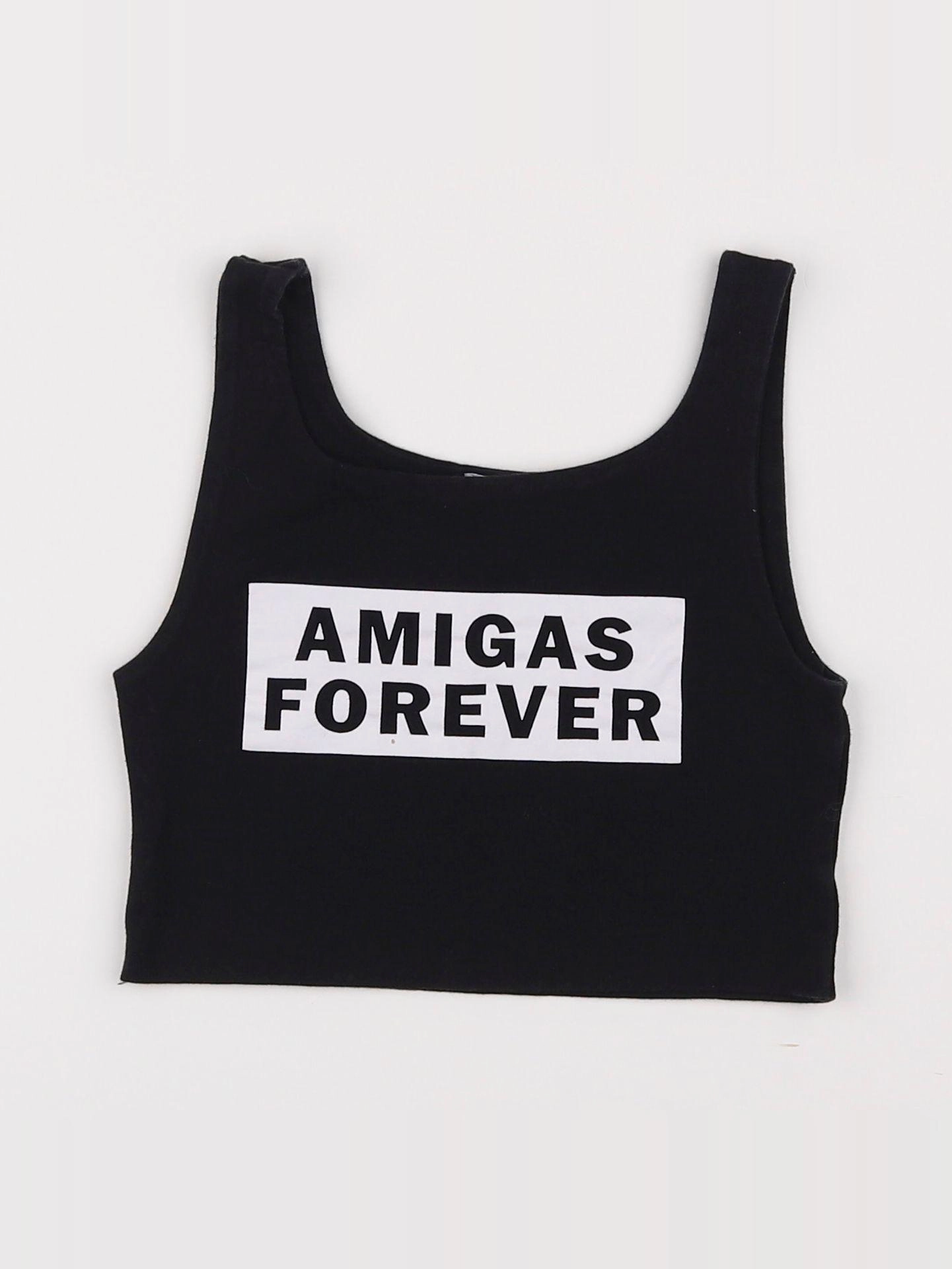 Zara - débardeur noir - 10 ans