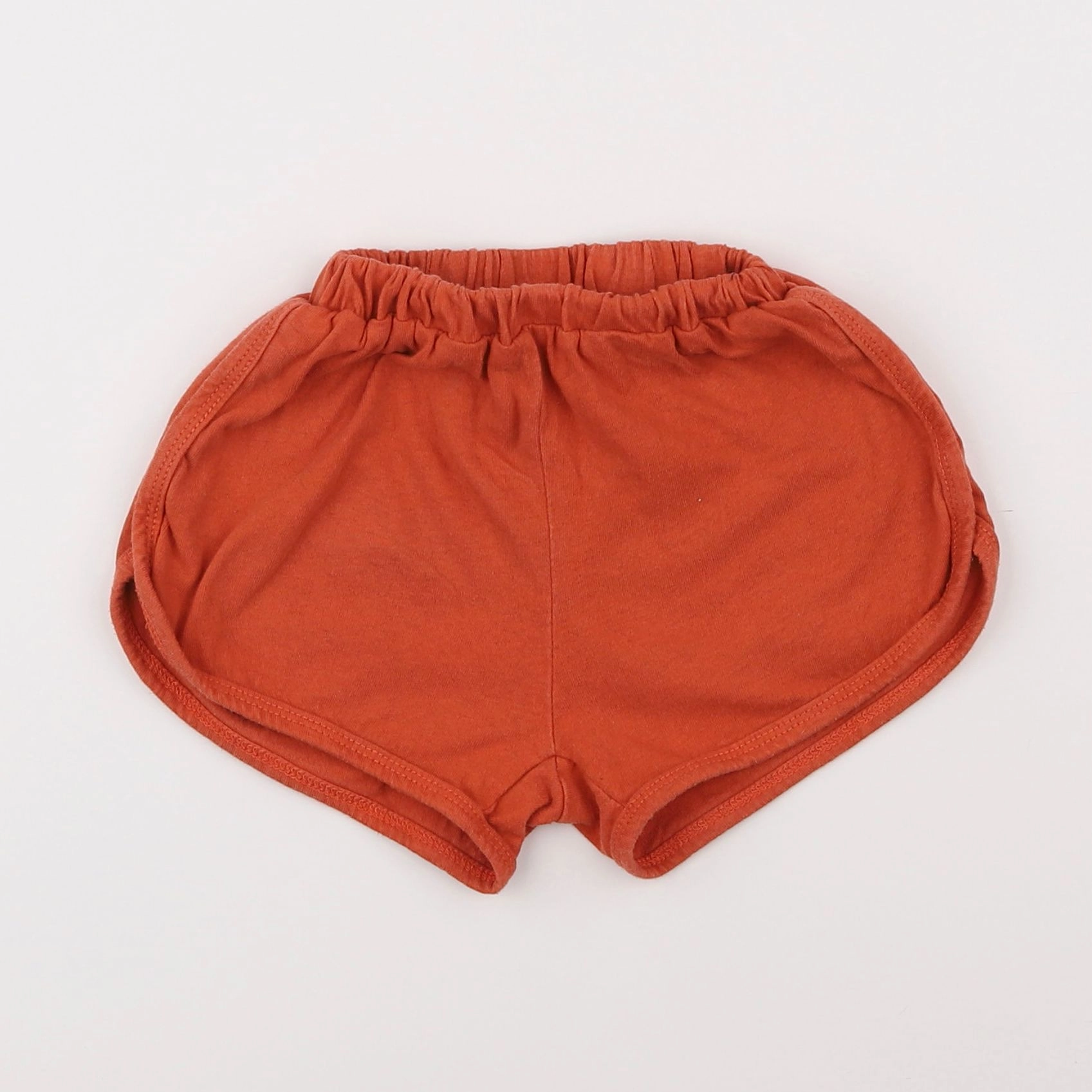 Gamin gamine - short orange - 3 ans