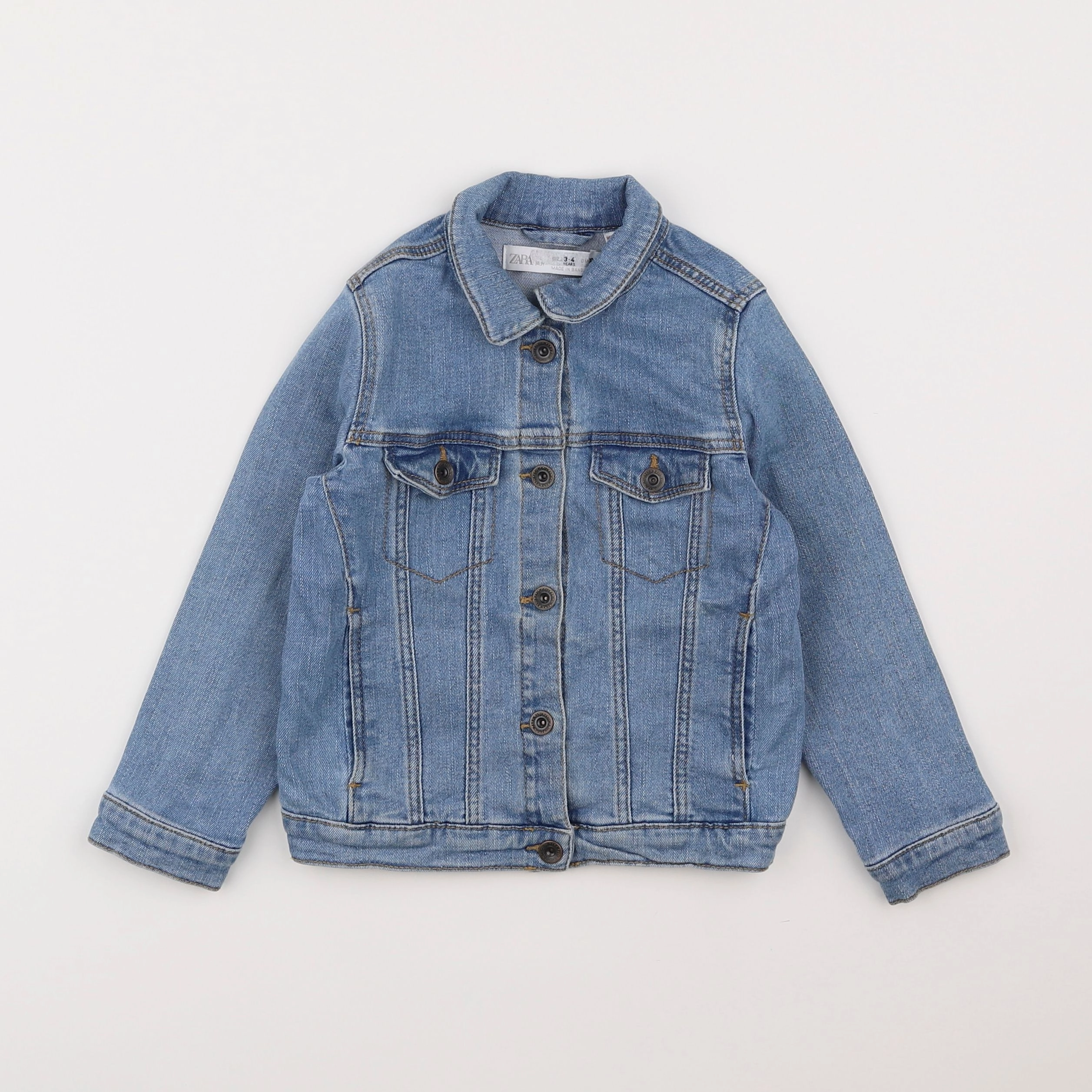 Zara - veste bleu - 3/4 ans