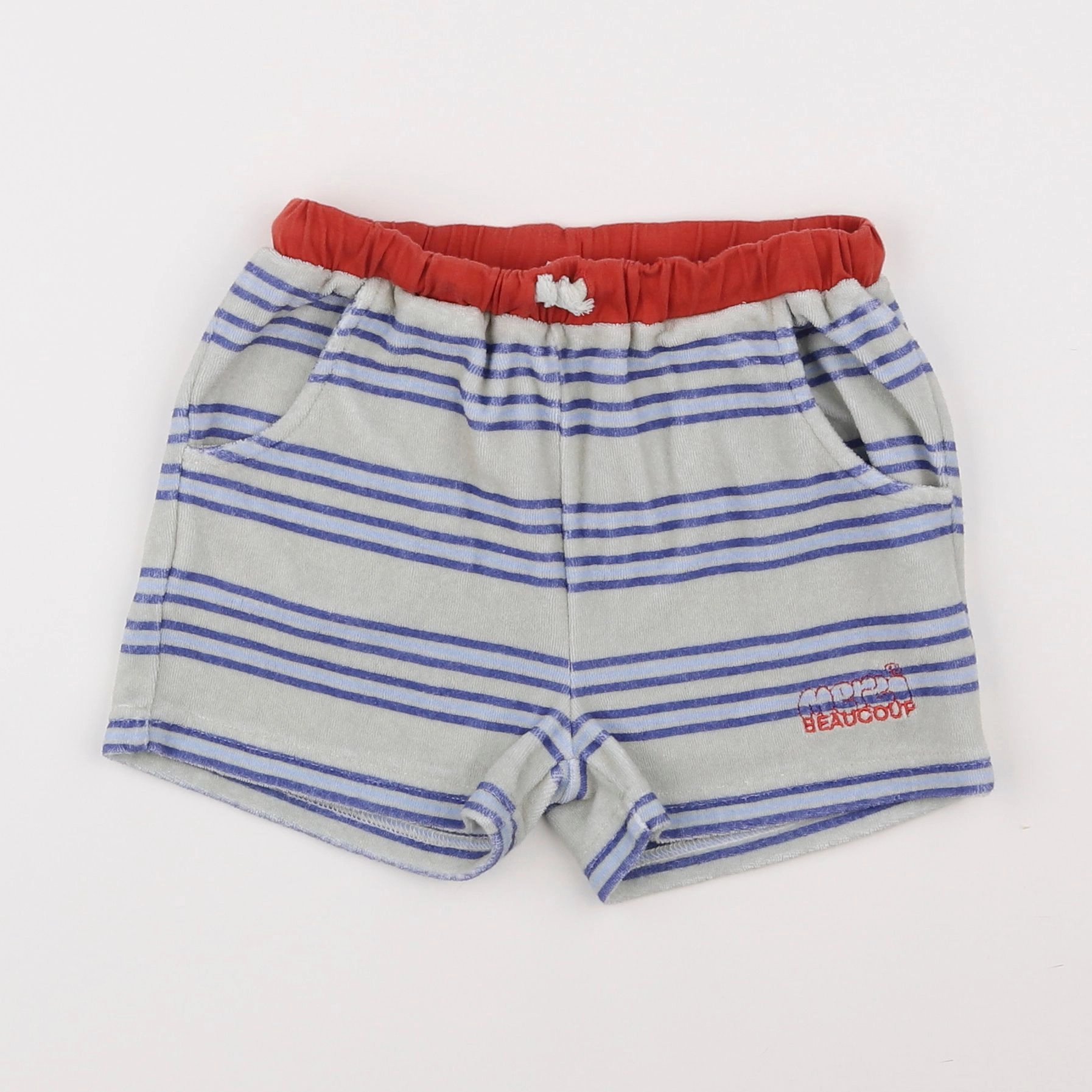 Maison Tadaboum - short bleu - 4/5 ans