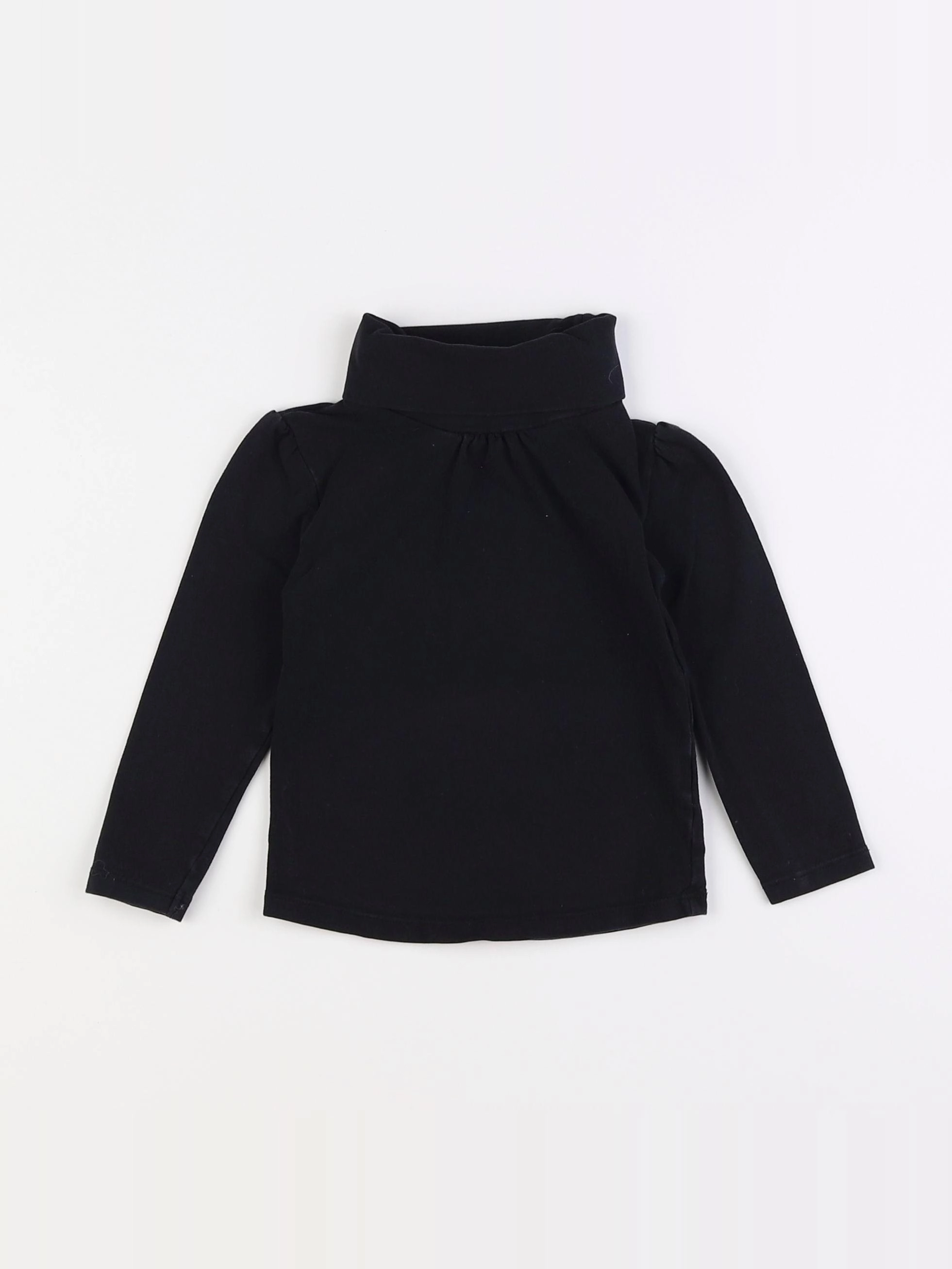 Tape à l'oeil - sous-pull noir - 2 ans