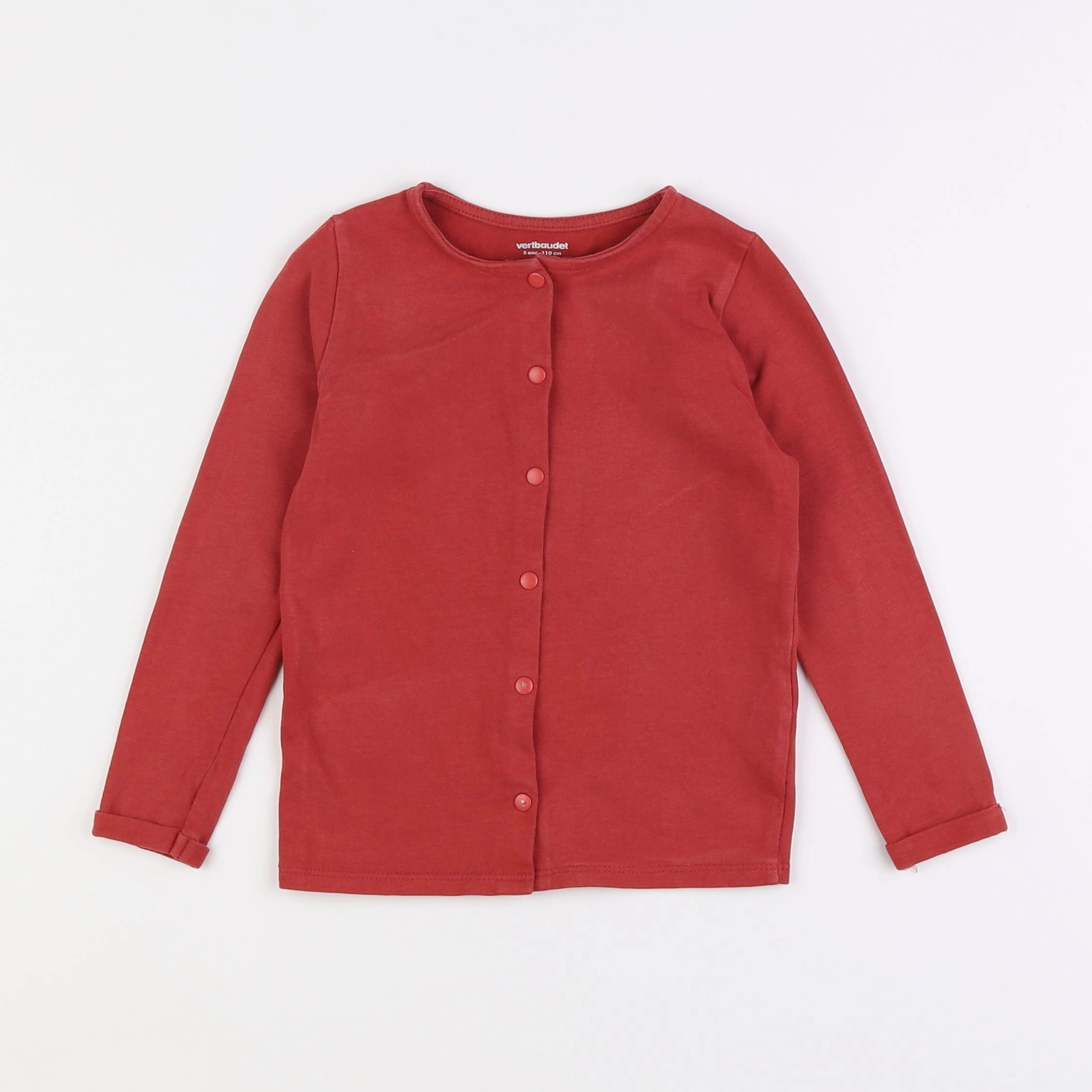 Vertbaudet - sweat rose - 5 ans