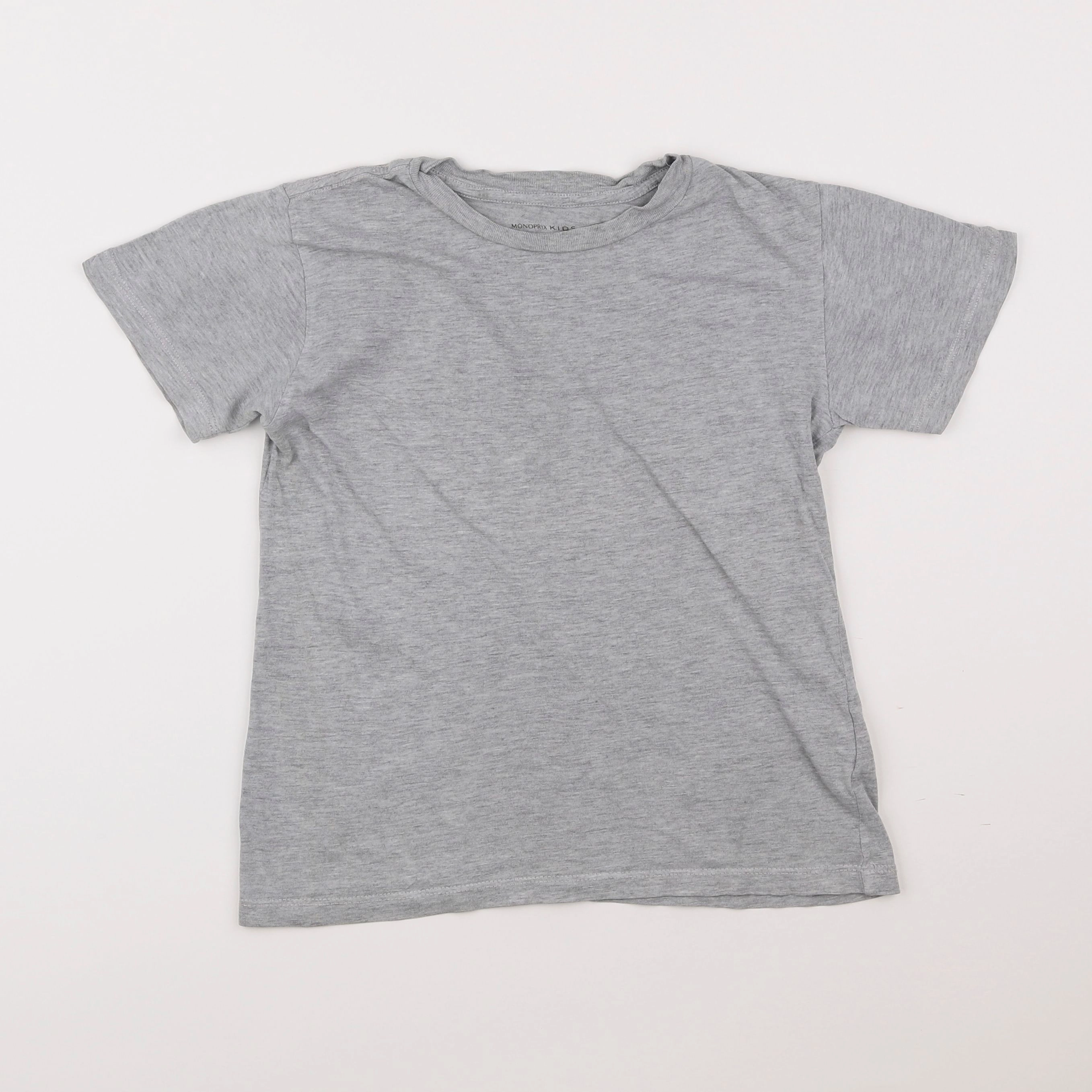 Monoprix - tee-shirt gris - 8 ans