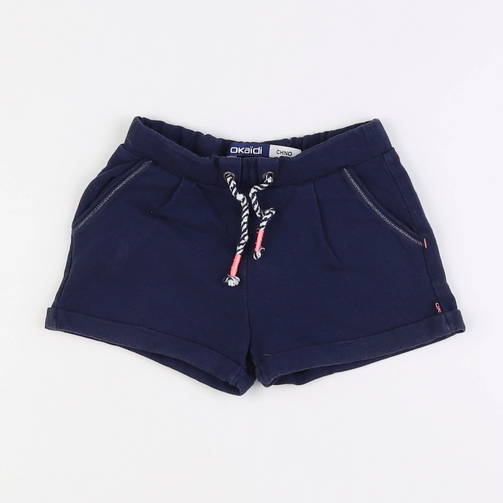 Okaidi - short bleu - 4 ans