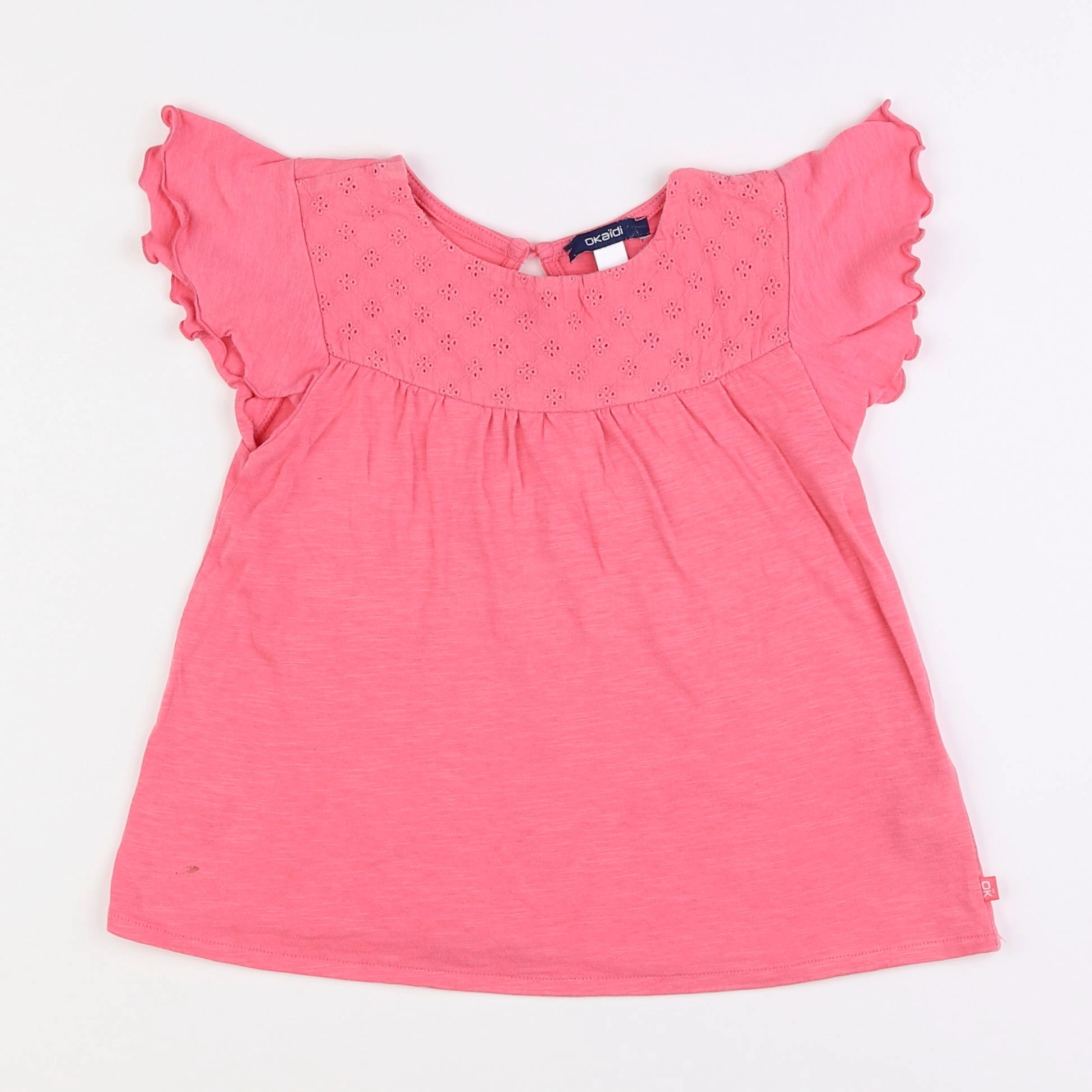 Okaidi - tee-shirt rose - 5 ans