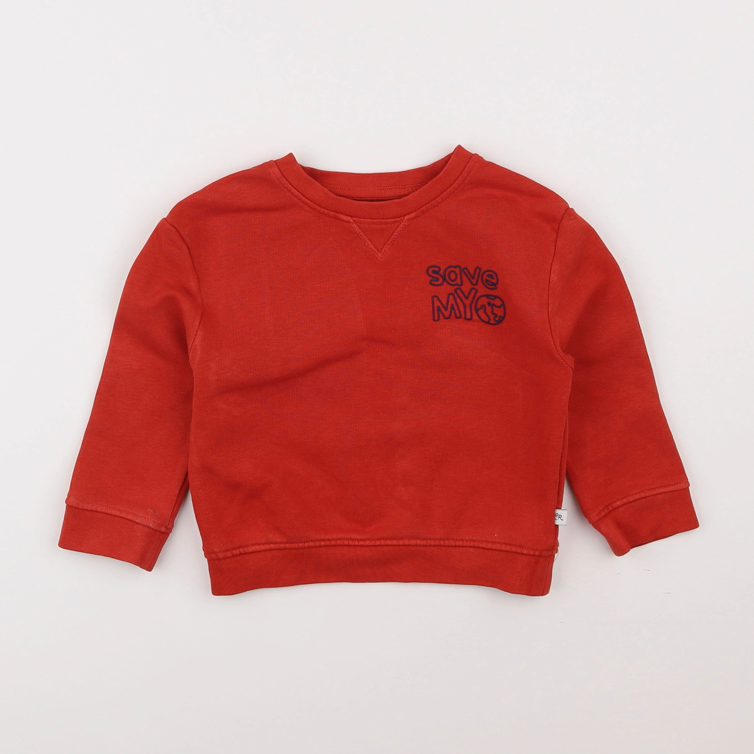 Cadet Rousselle - sweat orange - 3 ans