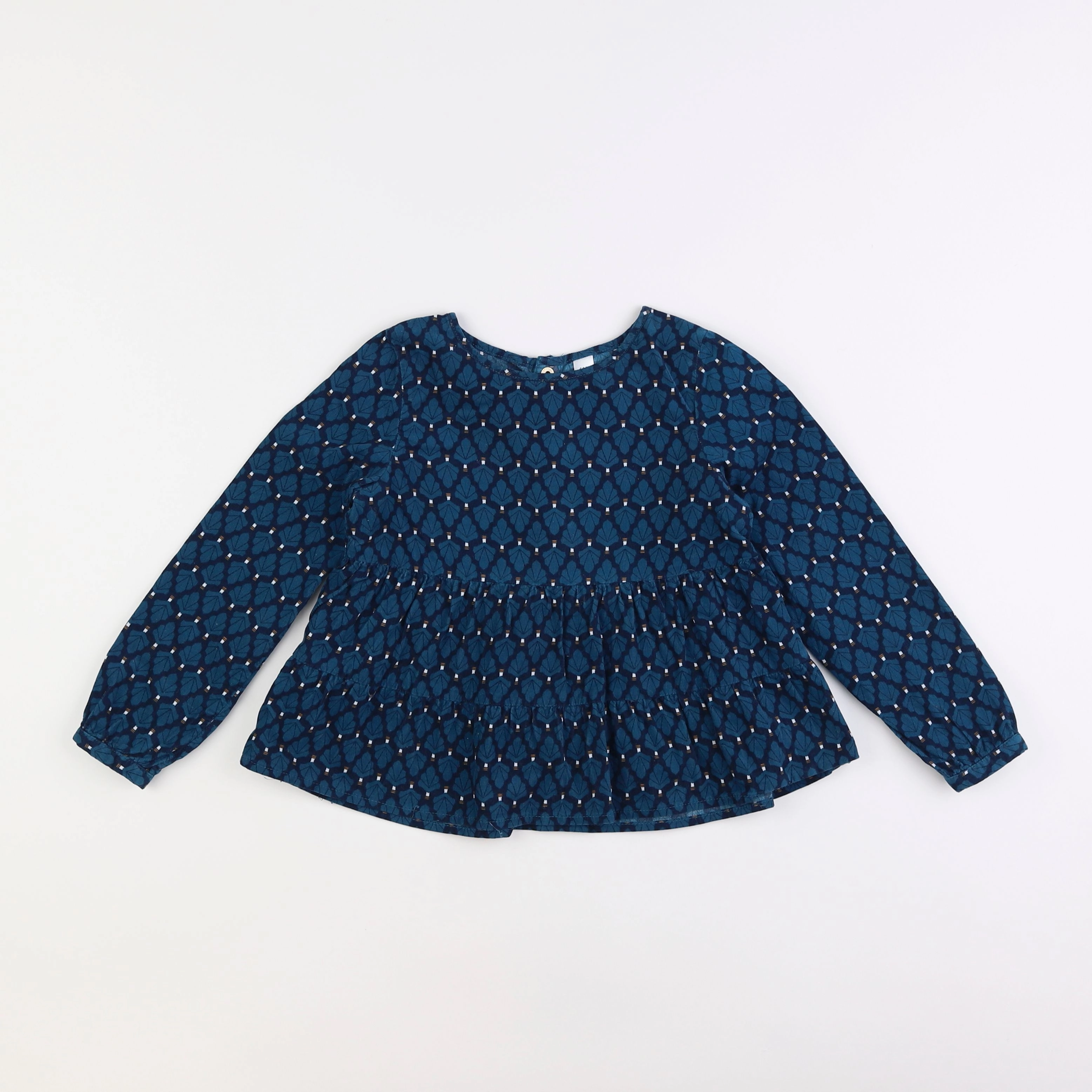 Okaidi - blouse bleu - 6 ans