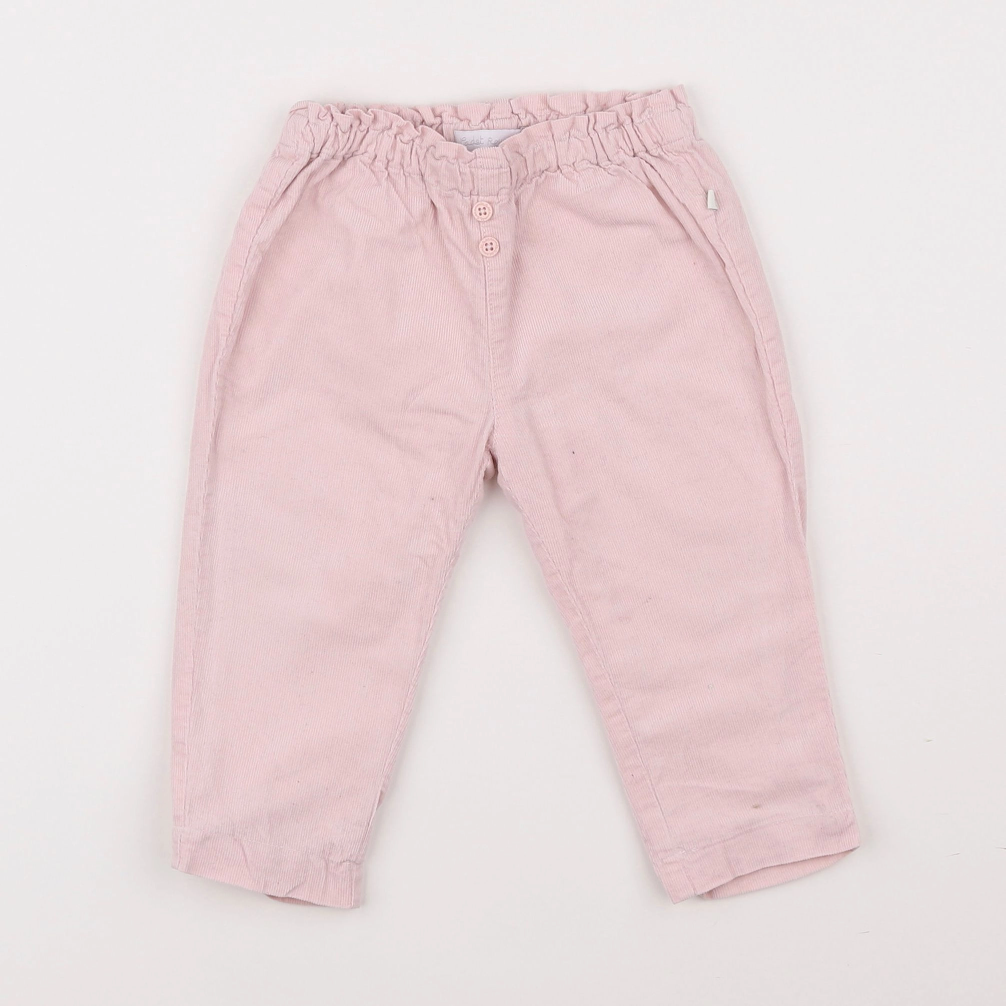 Cadet Rousselle - pantalon doublé rose - 18 mois