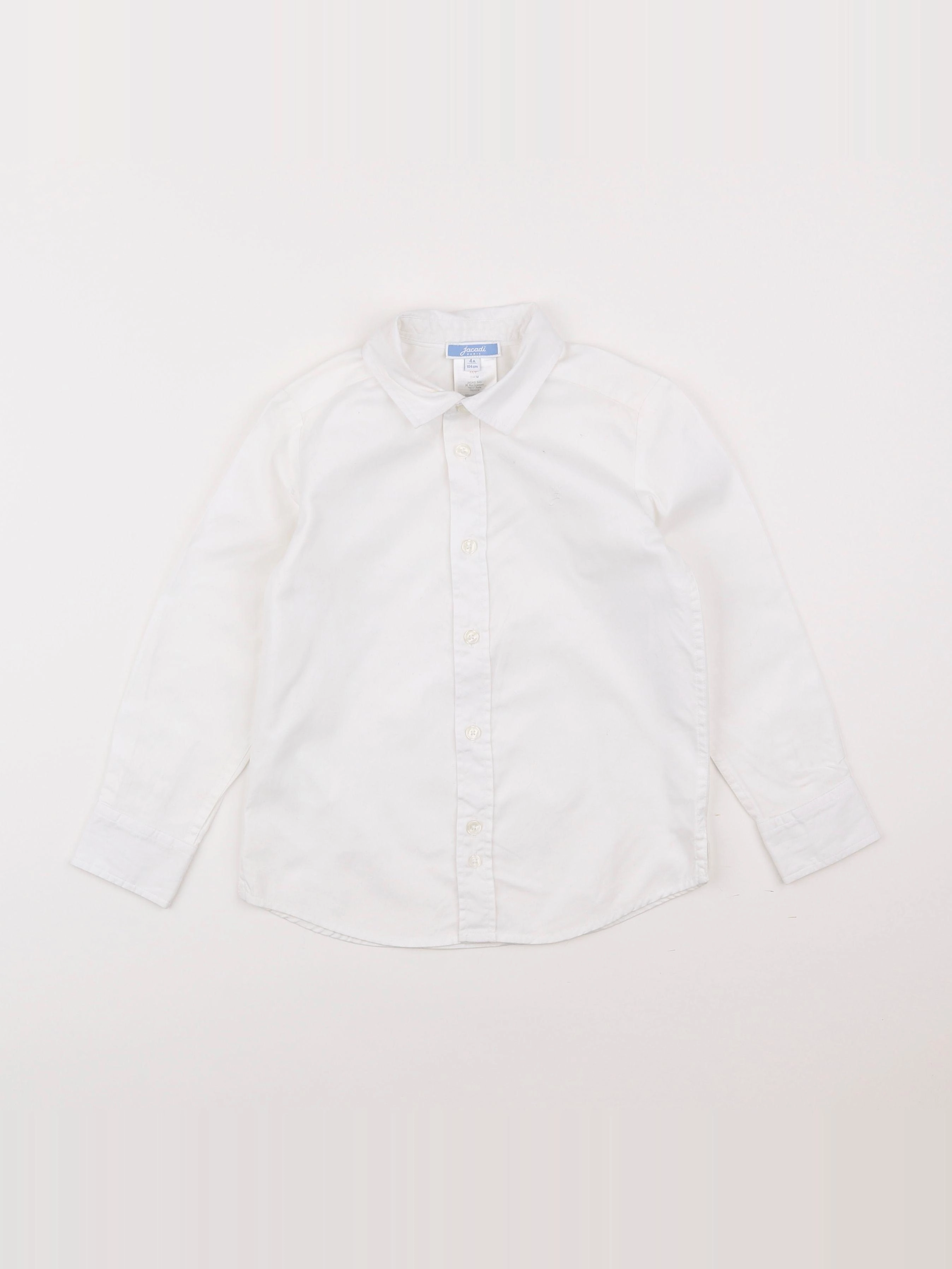 Tape à l'oeil - chemise blanc - 4 ans