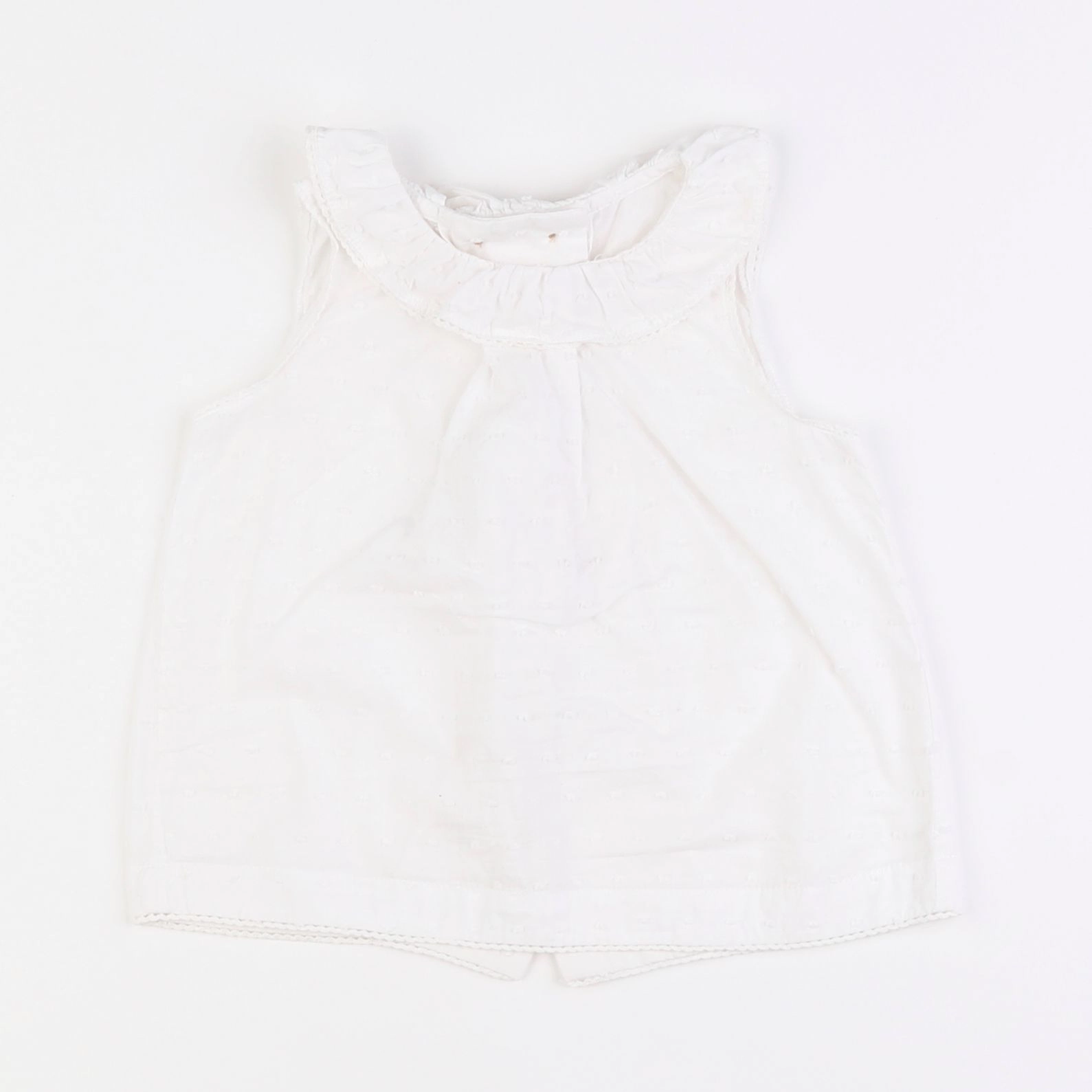 Cyrillus - blouse blanc - 18 mois