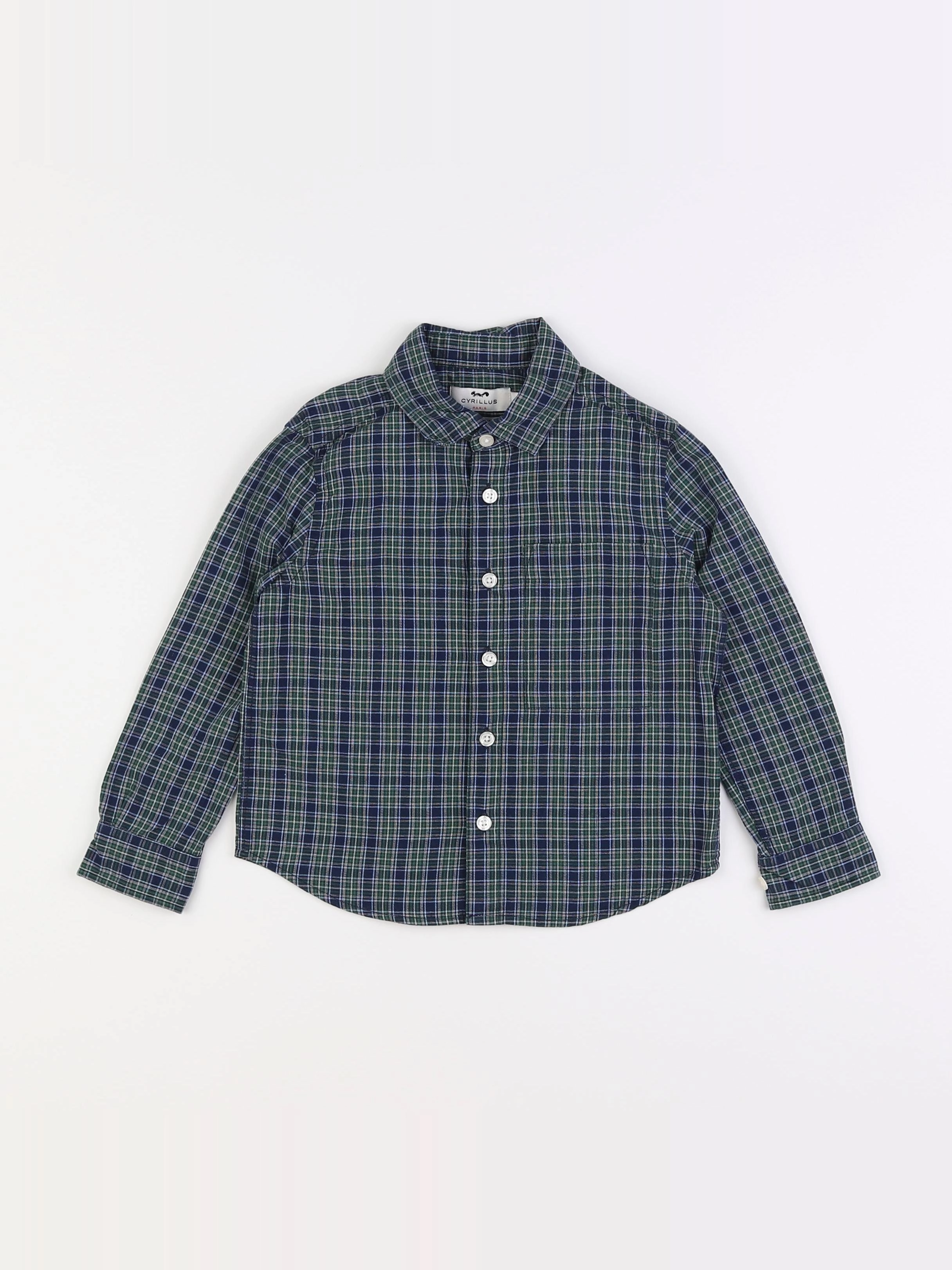 Cyrillus - chemise vert - 3 ans