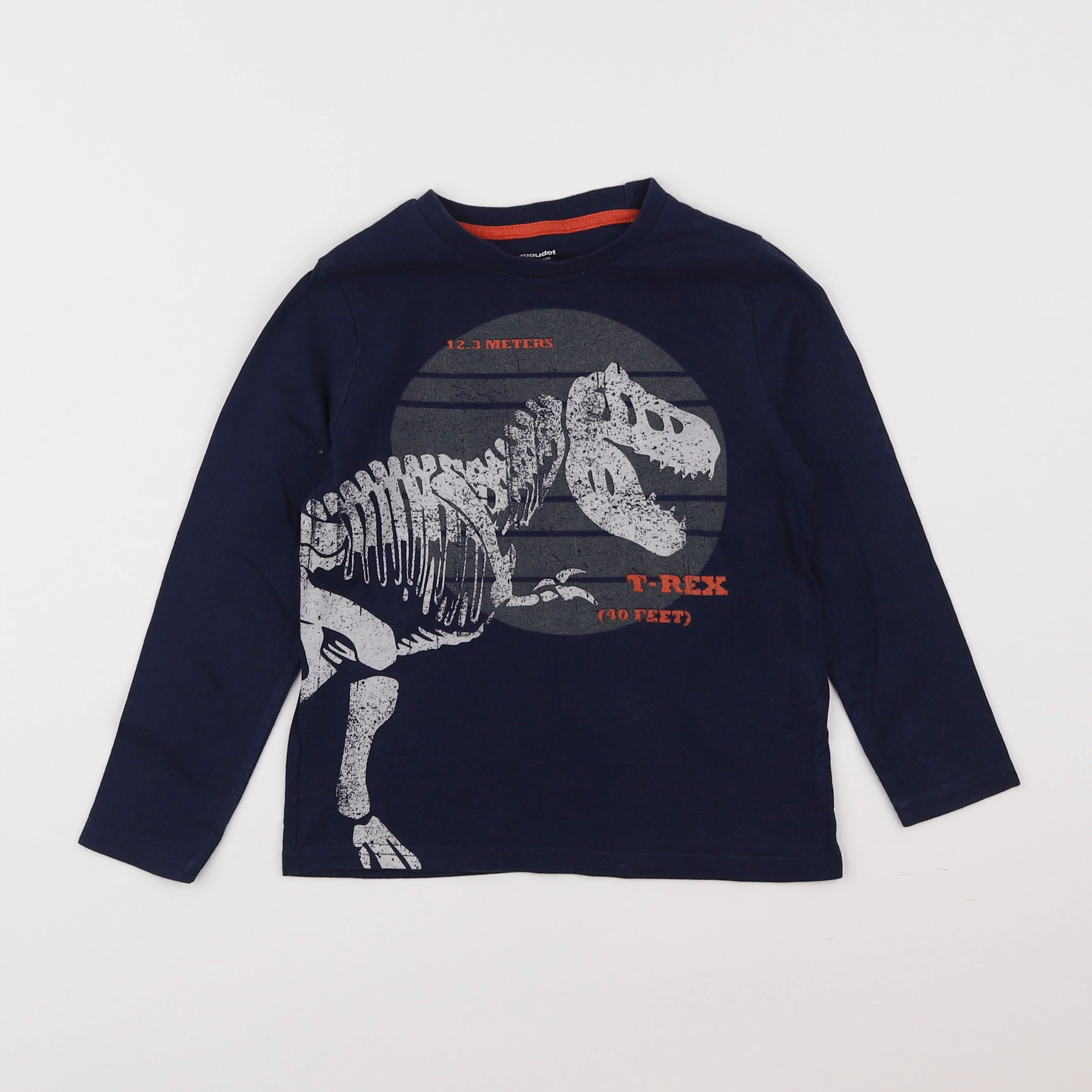 Vertbaudet - tee-shirt bleu - 5 ans