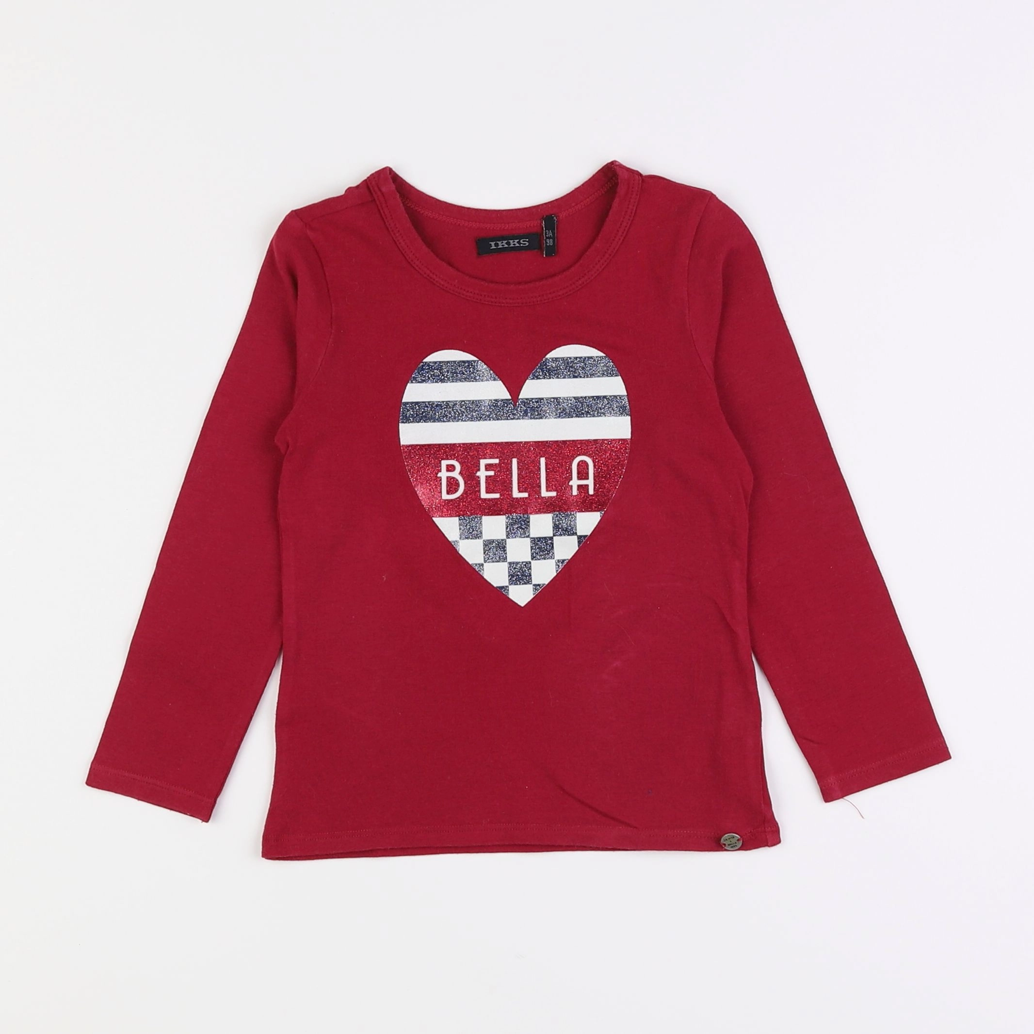 IKKS - tee-shirt rose - 3 ans