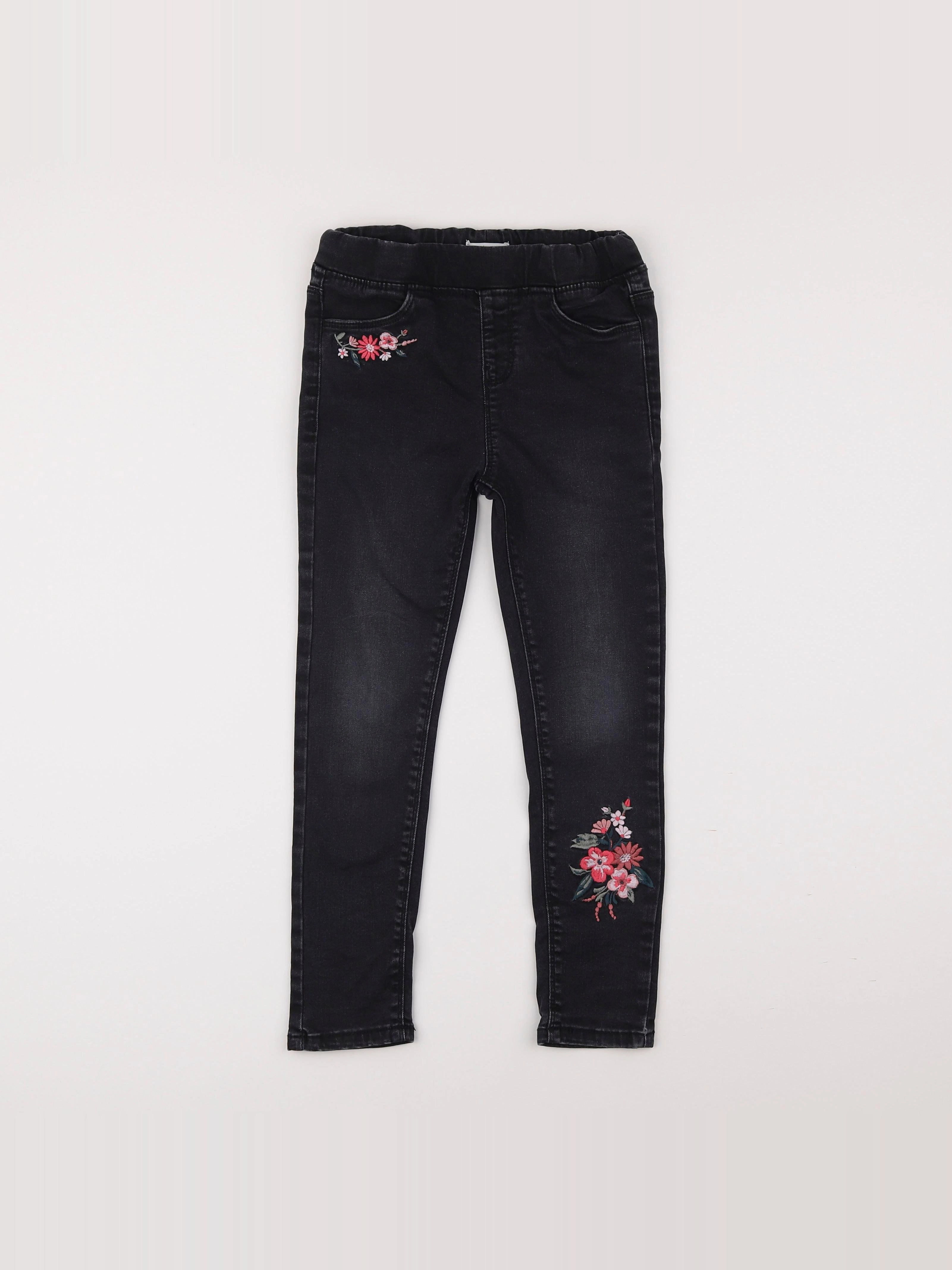 Vertbaudet - jegging noir - 7 ans