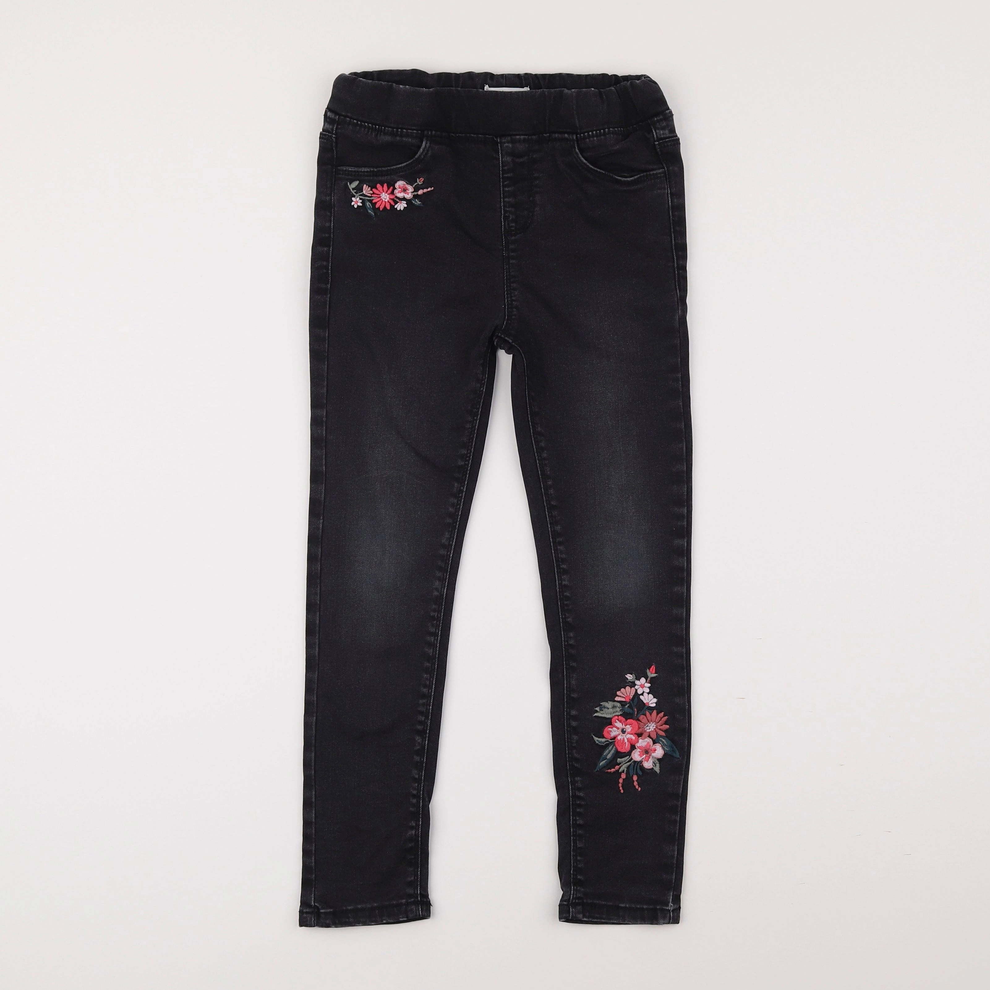 Vertbaudet - jegging noir - 7 ans