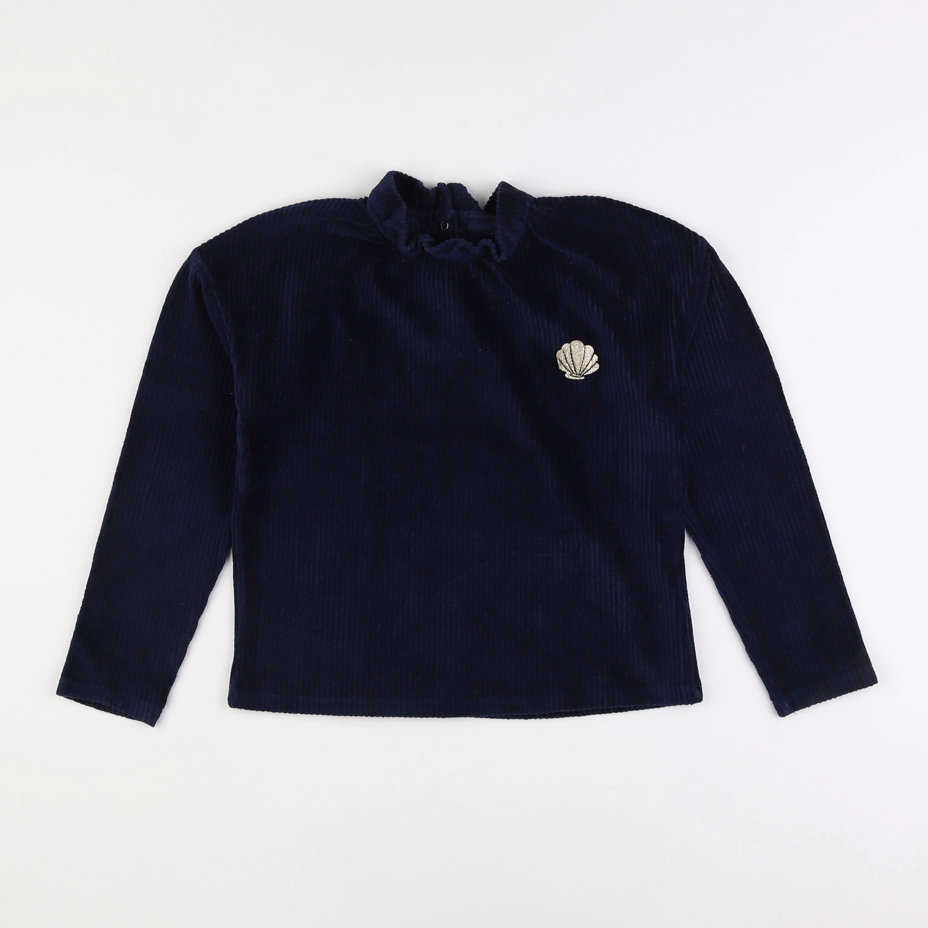 Vertbaudet - blouse bleu - 10 ans