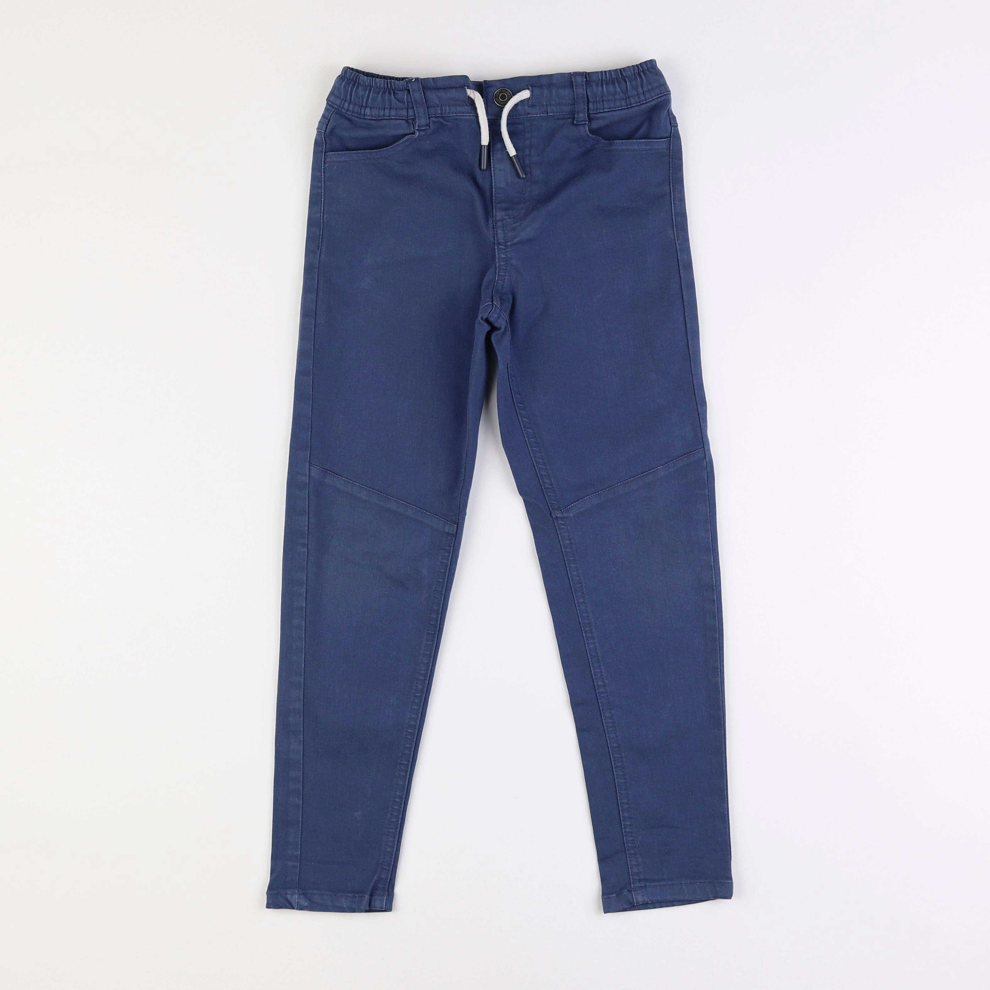 Vertbaudet - pantalon bleu - 7 ans