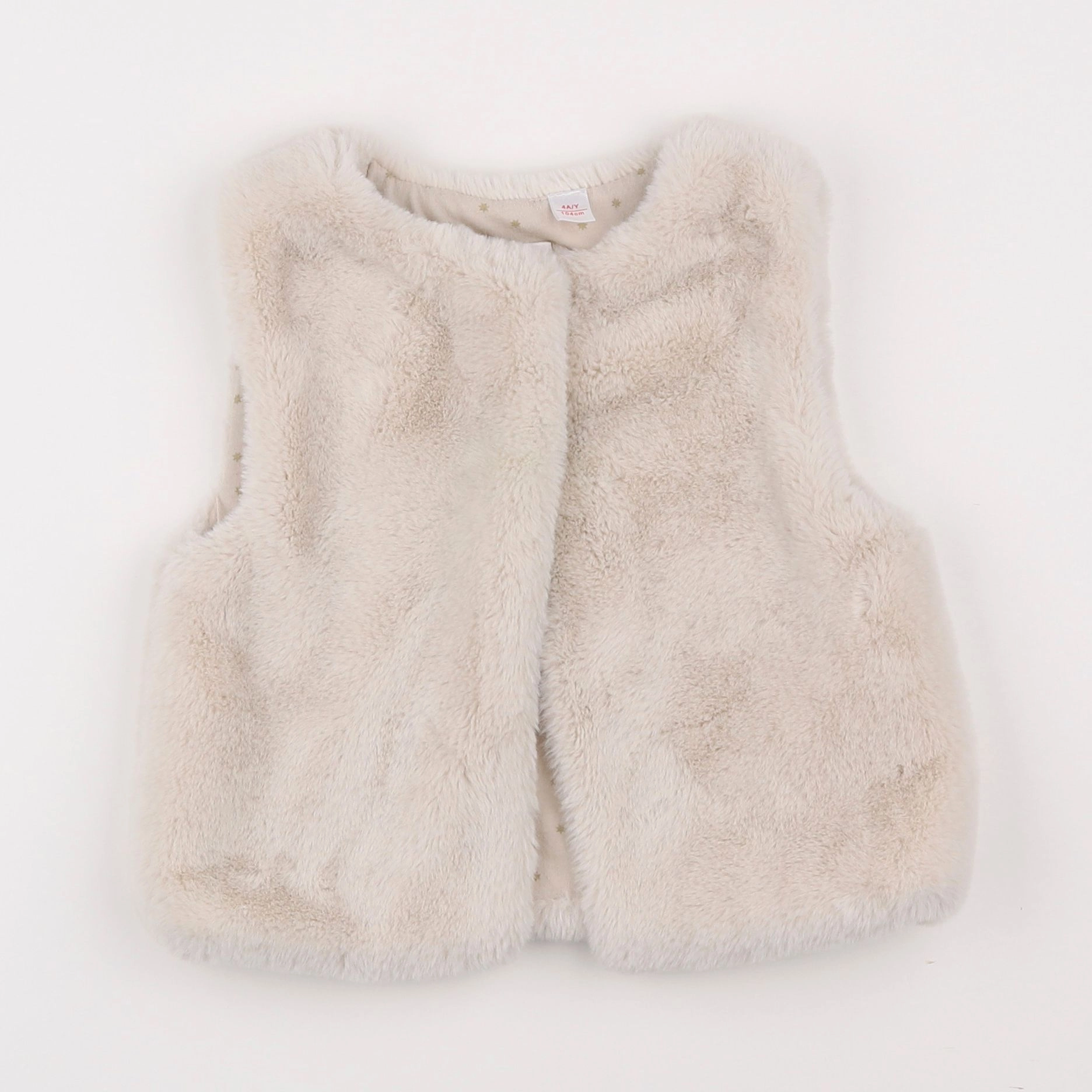 Okaidi - gilet beige - 4 ans