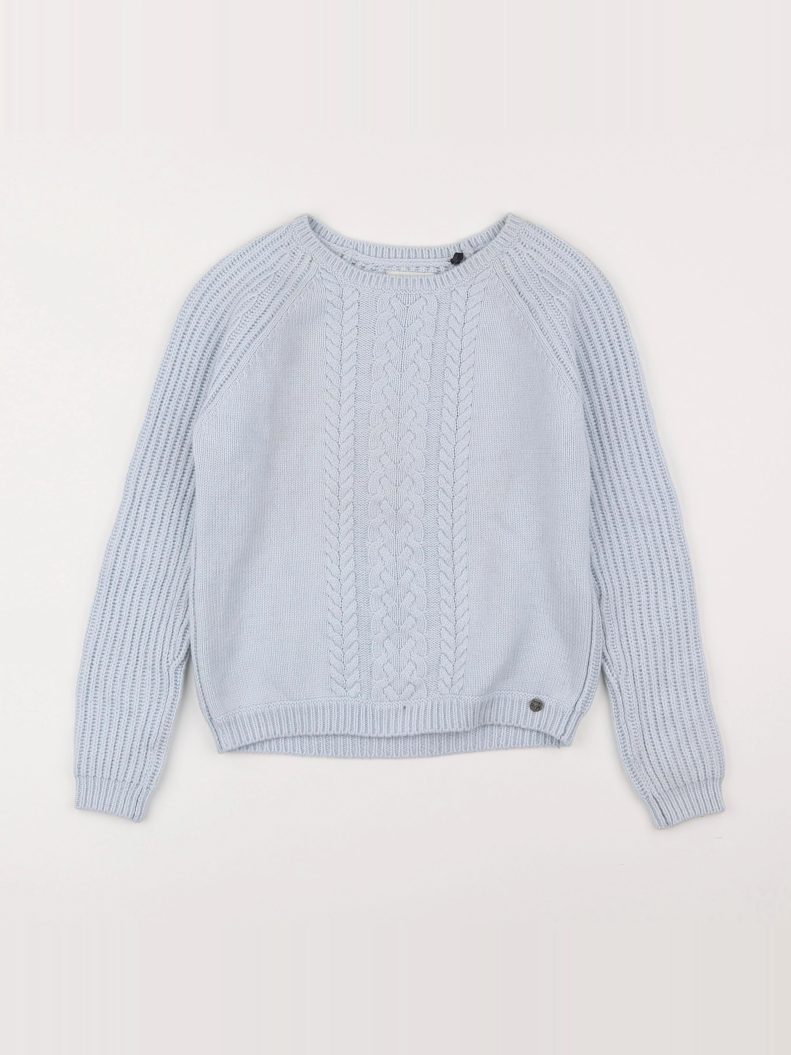 IKKS - pull bleu - 10 ans