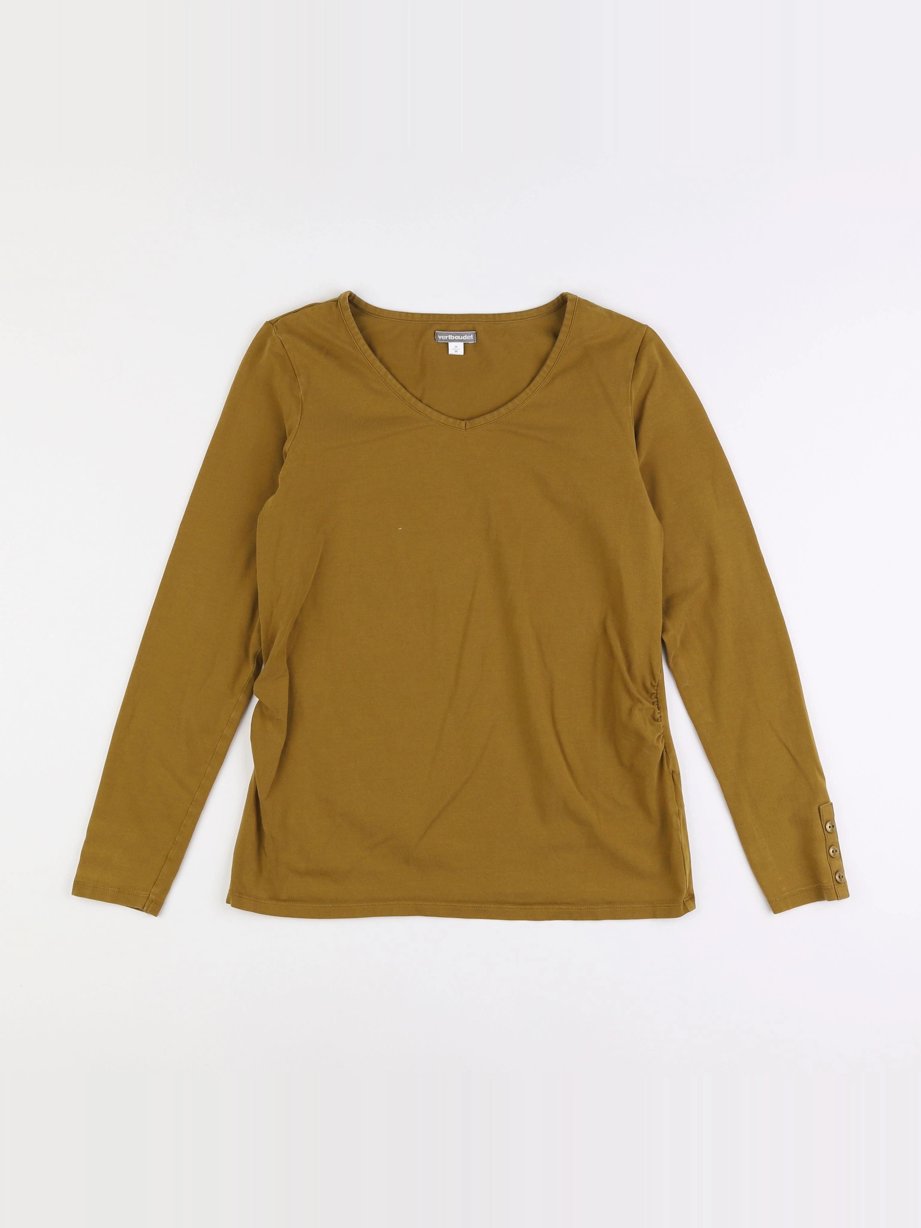 Vertbaudet - tee-shirt grossesse vert - 34 à 36