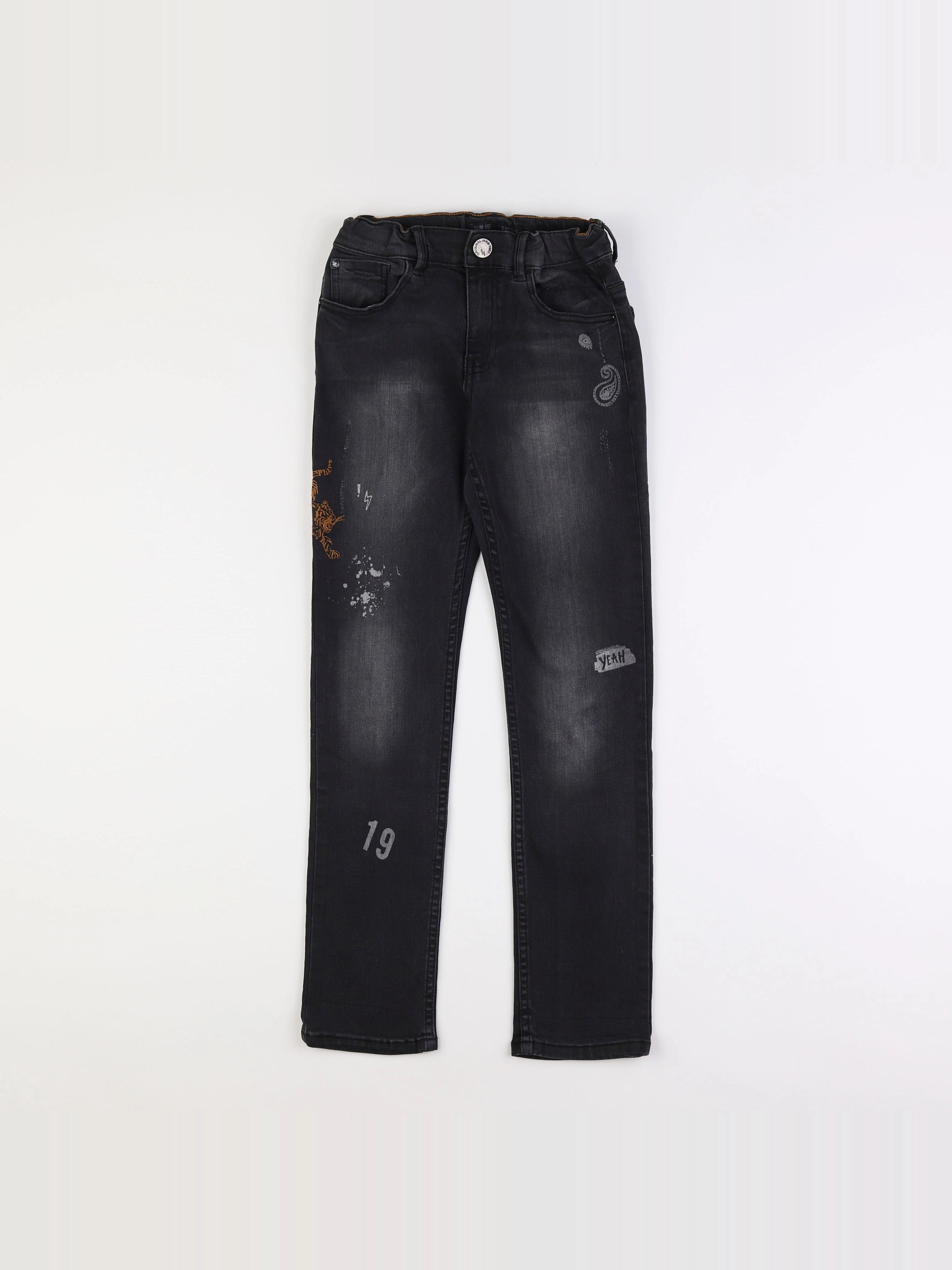 IKKS - jean noir - 10 ans