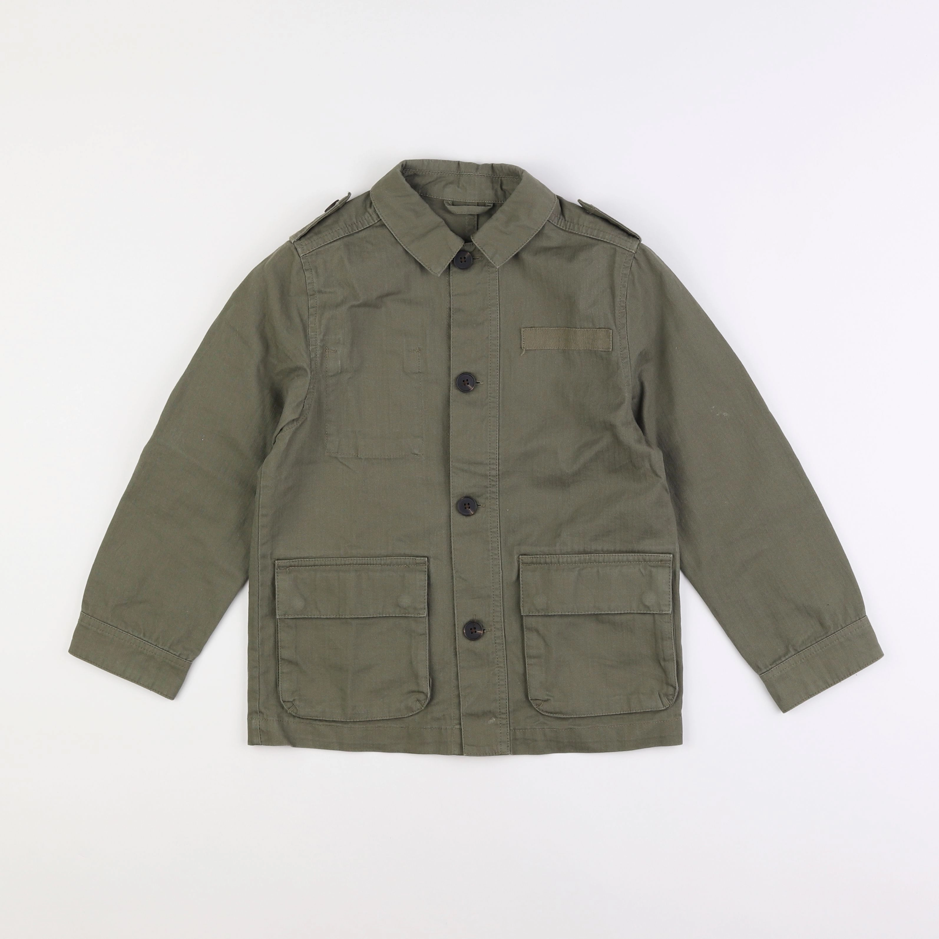 Cyrillus - veste vert - 8 ans