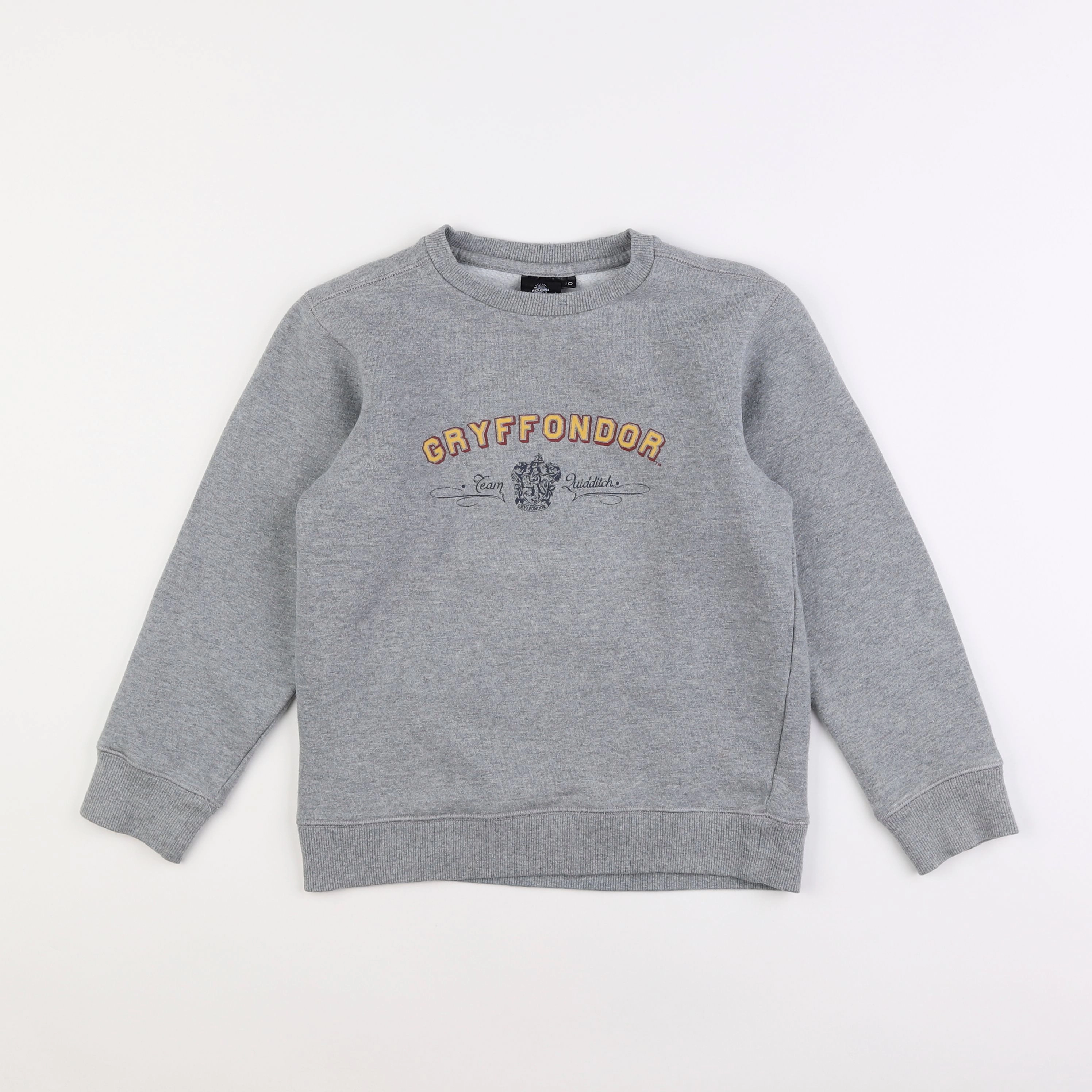 Cyrillus - sweat gris - 10 ans