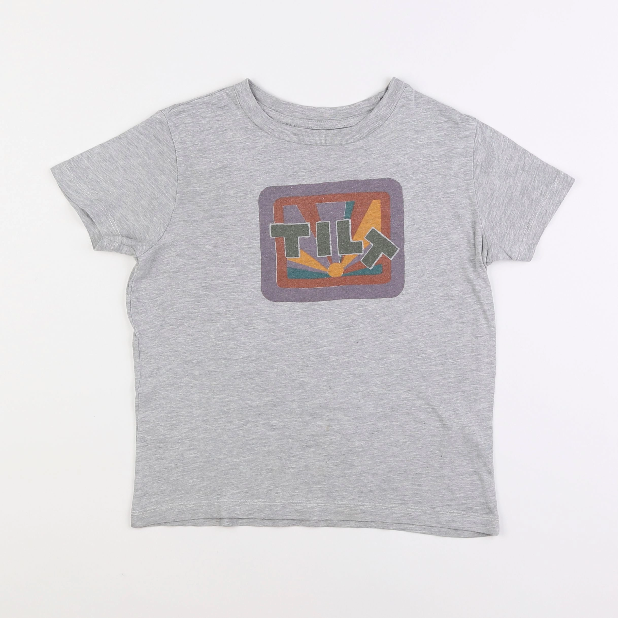 Bellerose - tee-shirt gris - 8 ans